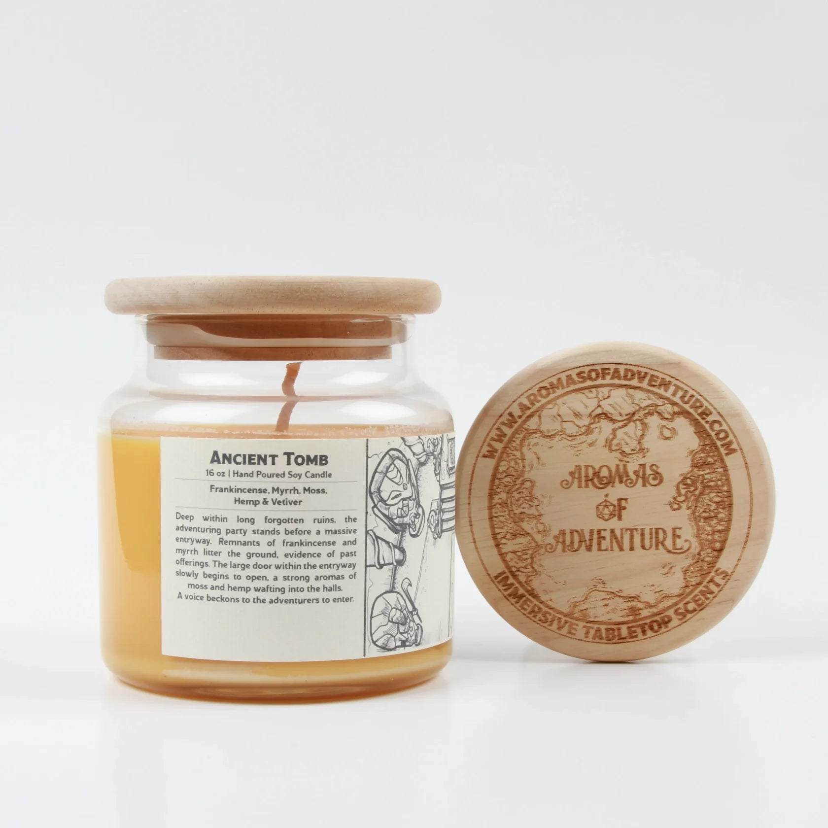 Aromas of Adventure - Ancient Tomb - 16 oz Candle