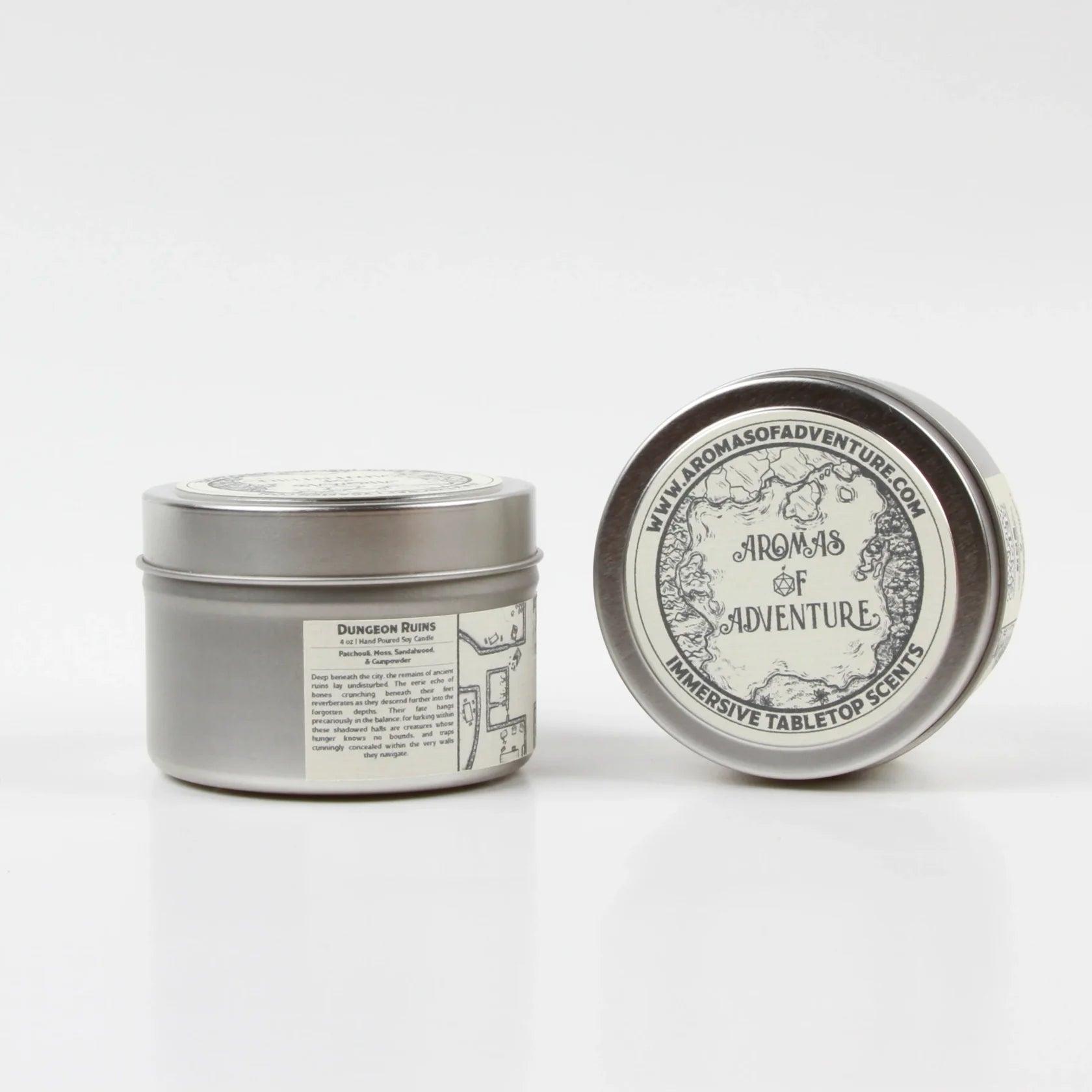 Aromas of Adventure - Dungeon Ruins - 4 oz Candle