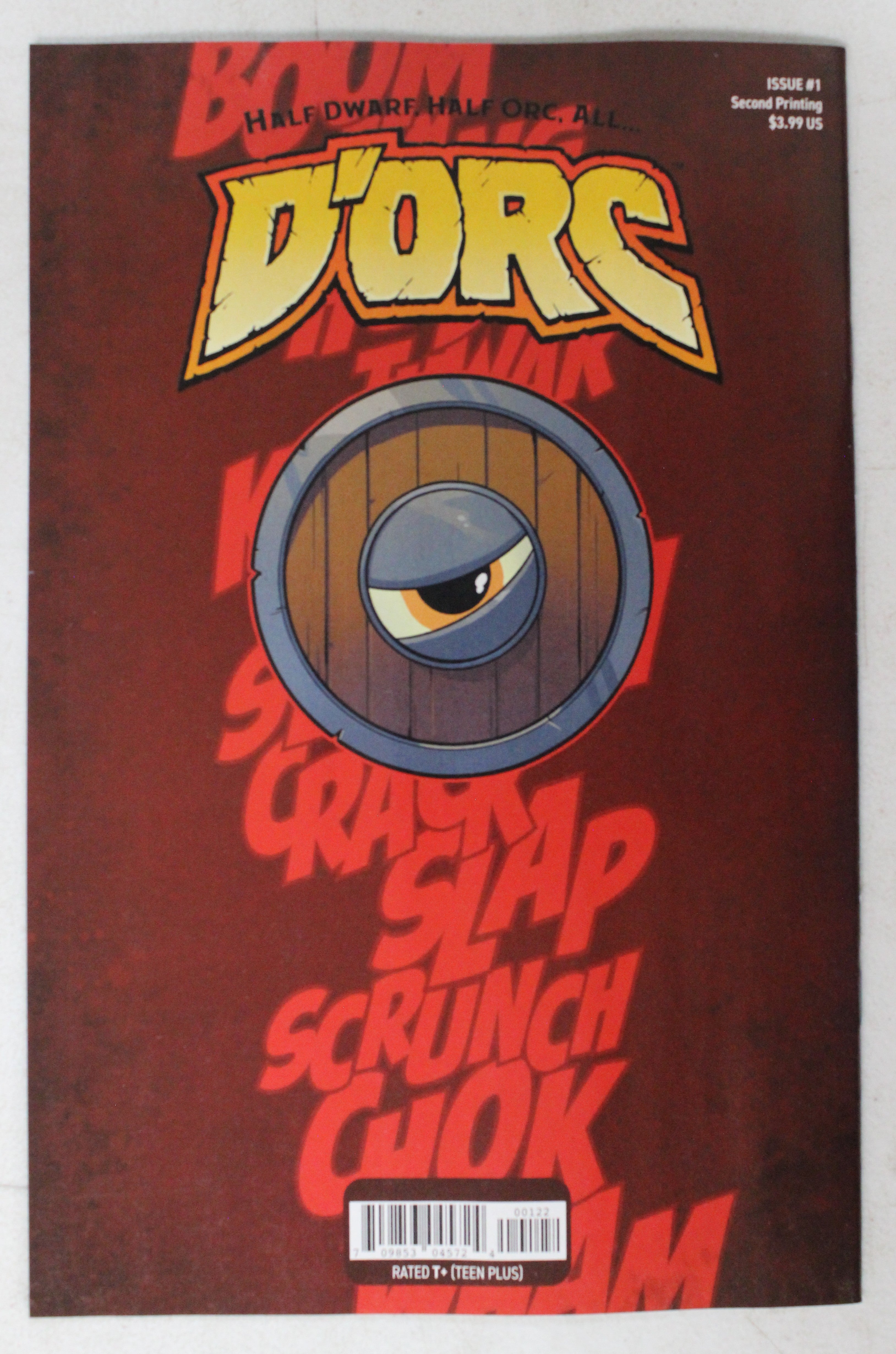 Dorc #1 2nd Printing Thank You Virgin Variant