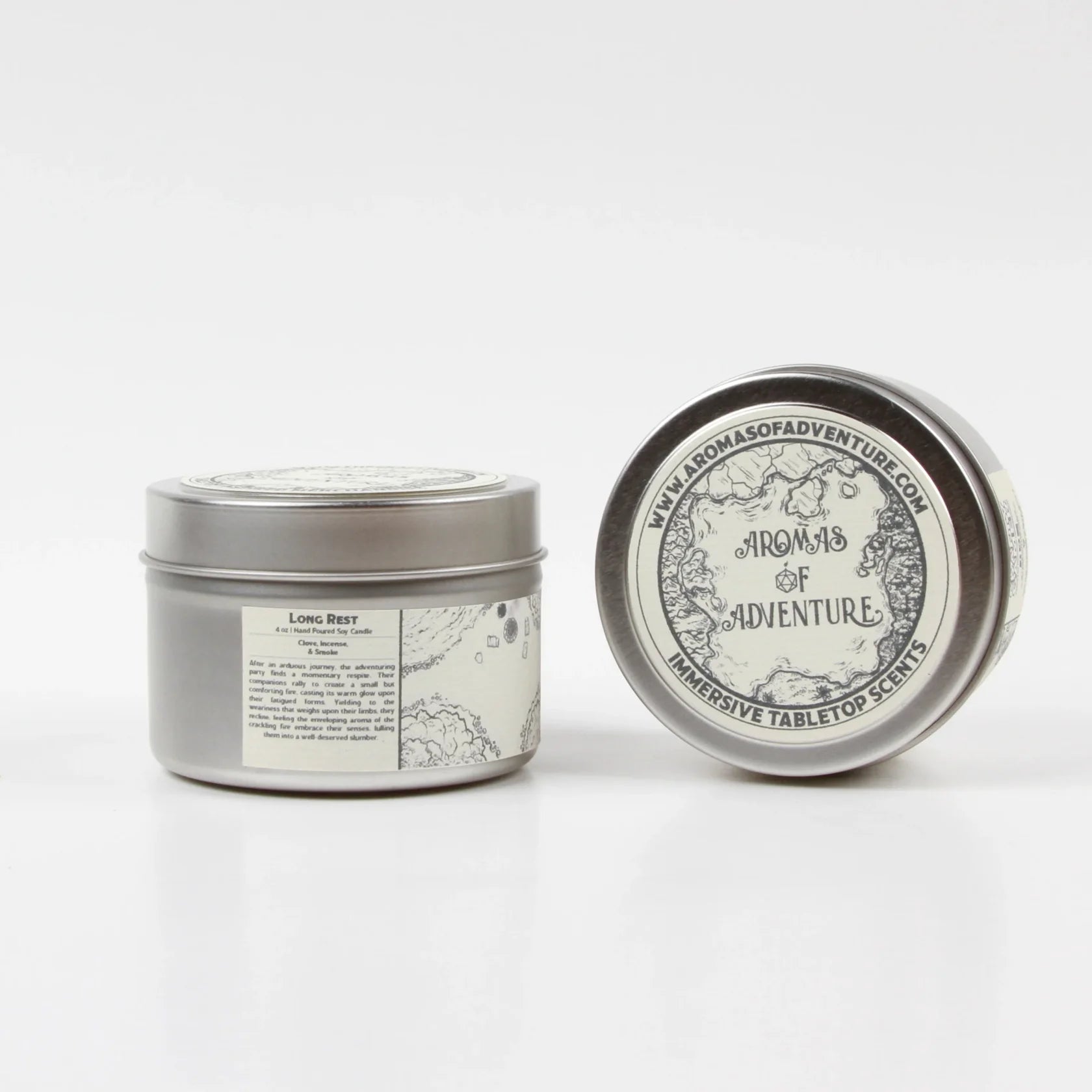 Aromas of Adventure - Long Rest - 4 oz Candle