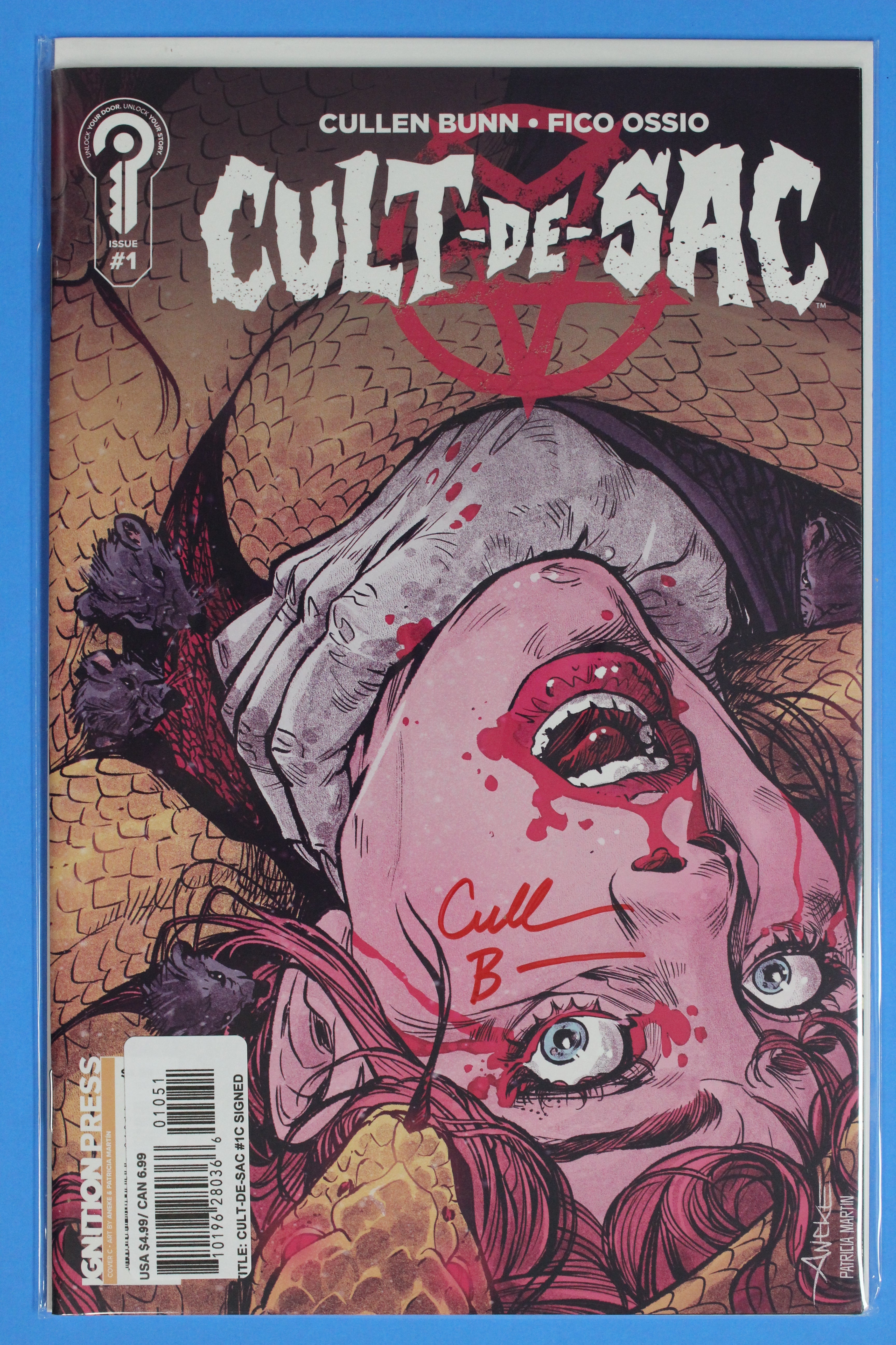 Cult De Sac #1 Cover C Aneke (Signed By Cullen Bunn) 1:20