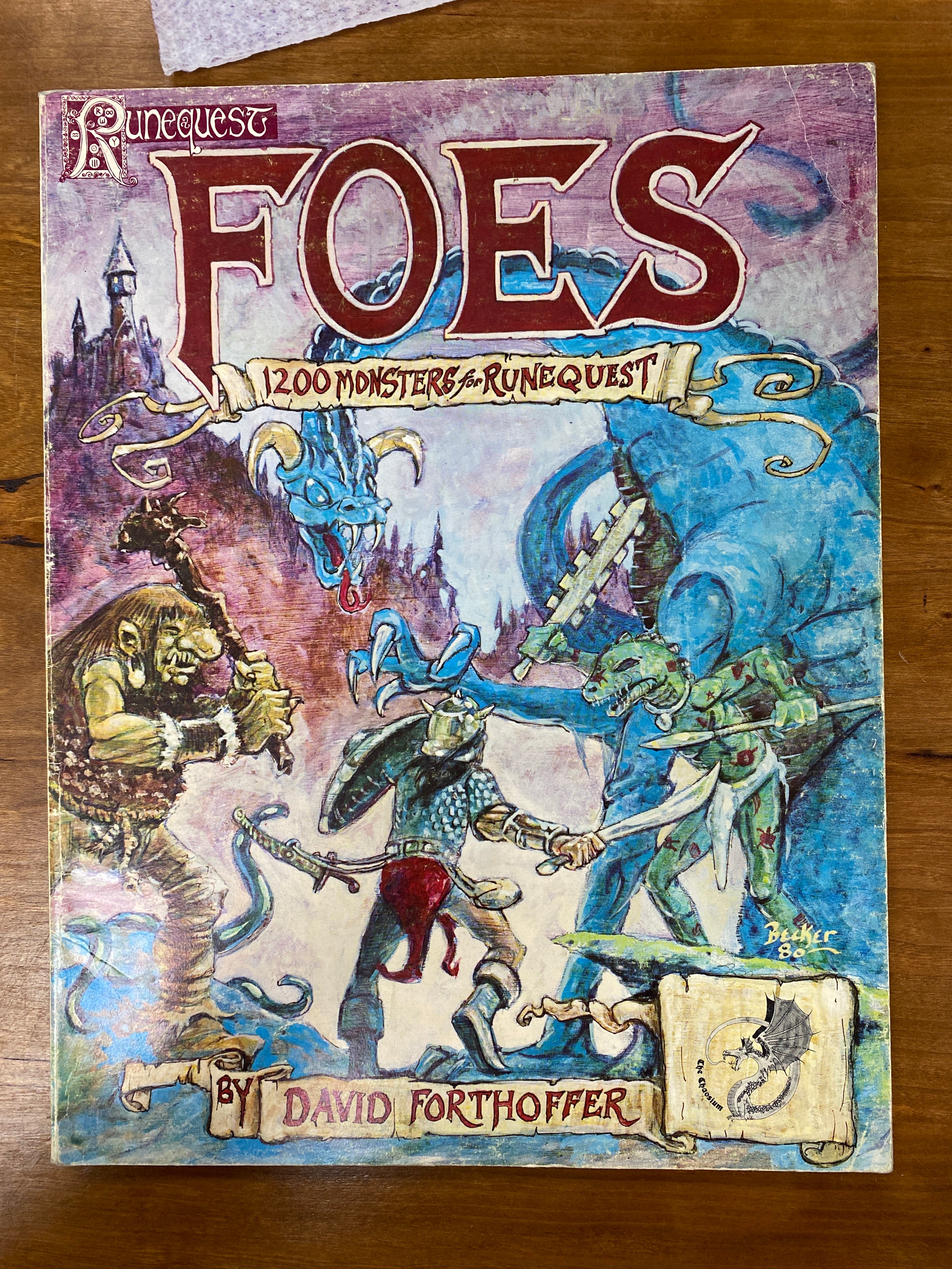 Foes Monsters for RuneQuest