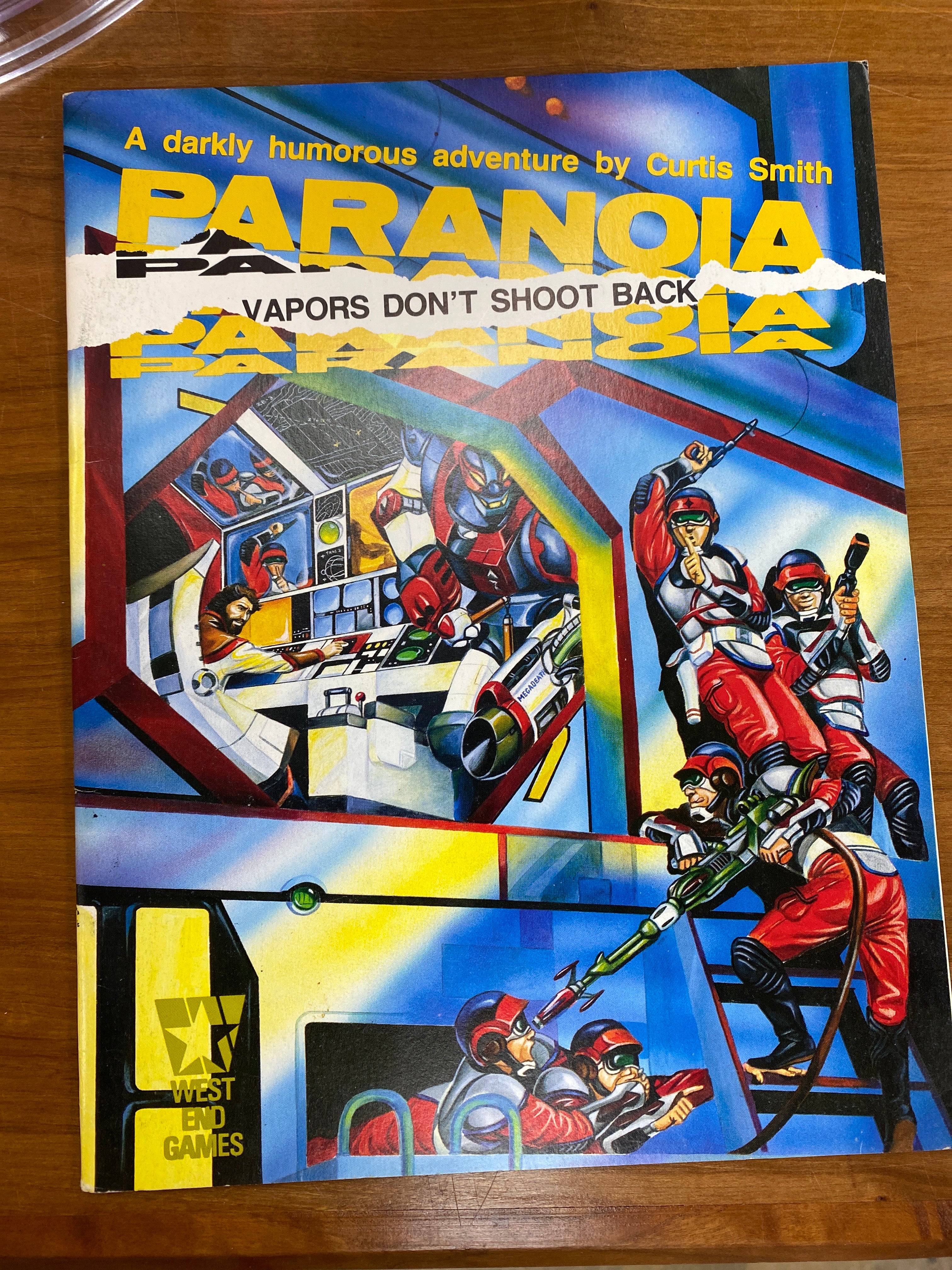 Paranoia- Vapors don't shoot back