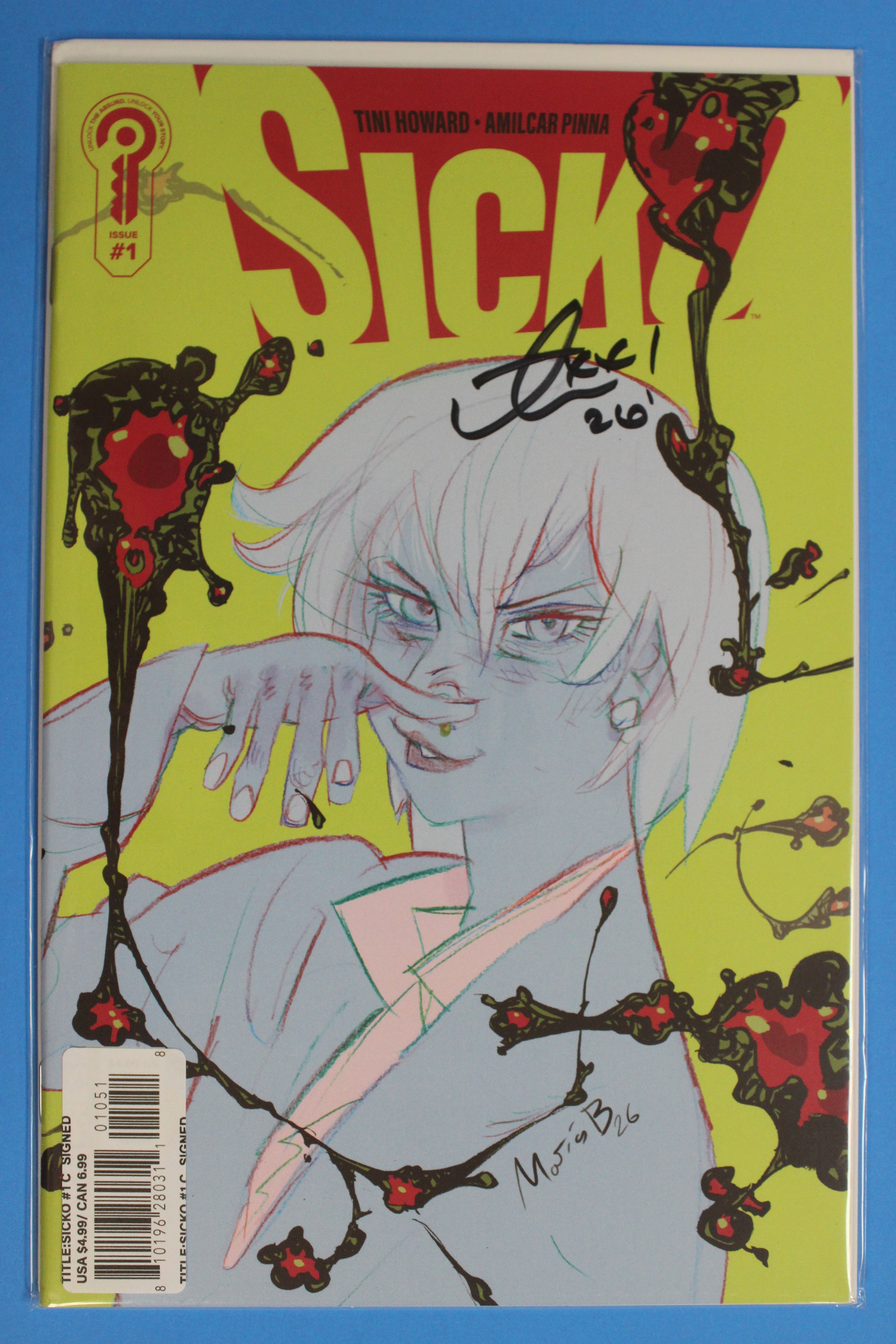 Sicko #1 Cover C Matías Bergara Signed 1:20