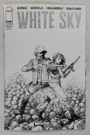 White Sky #1 2nd Printing Cover B One Per Store Thank You Variant (Mature)