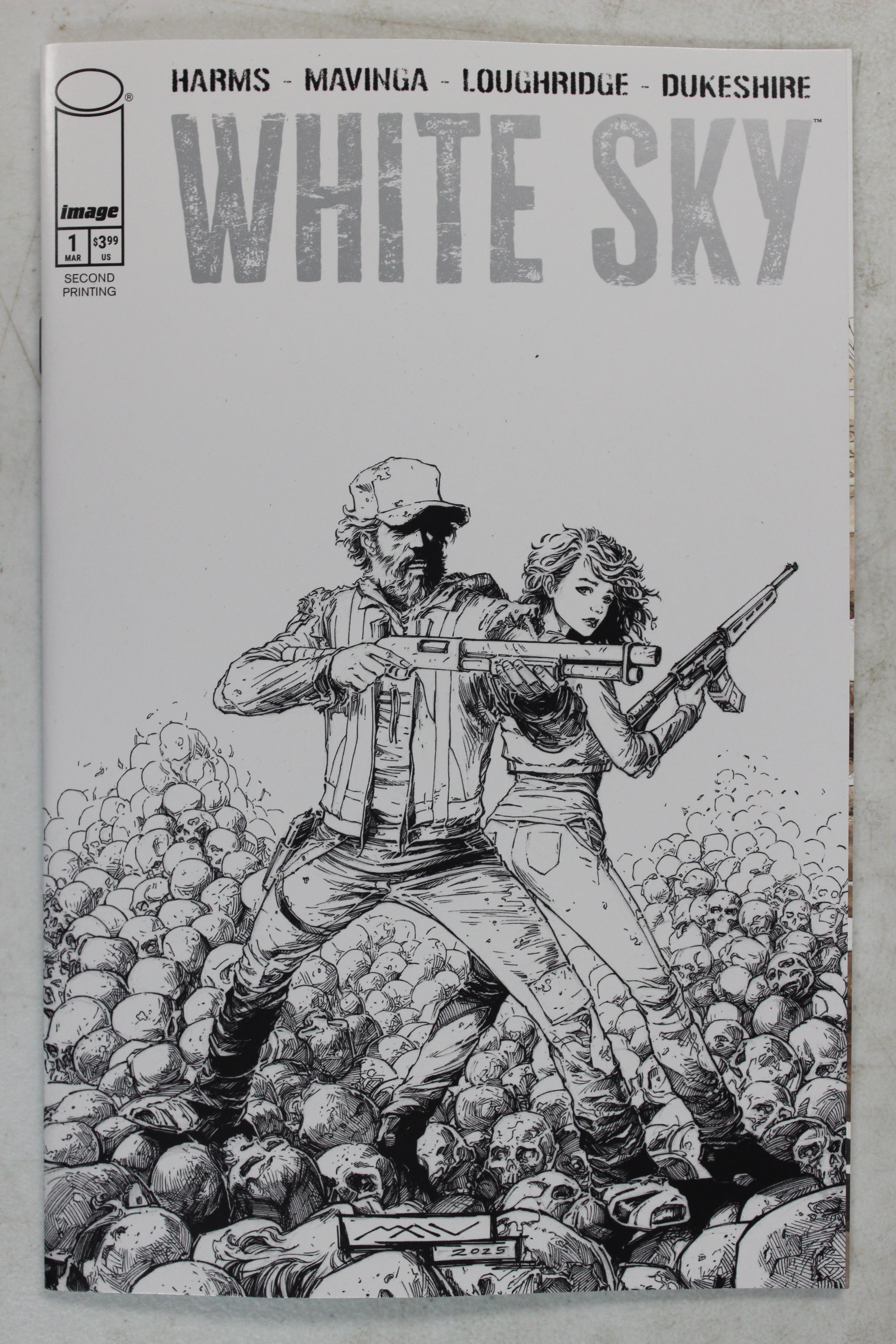 White Sky #1 2nd Printing Cover B One Per Store Thank You Variant (Mature)