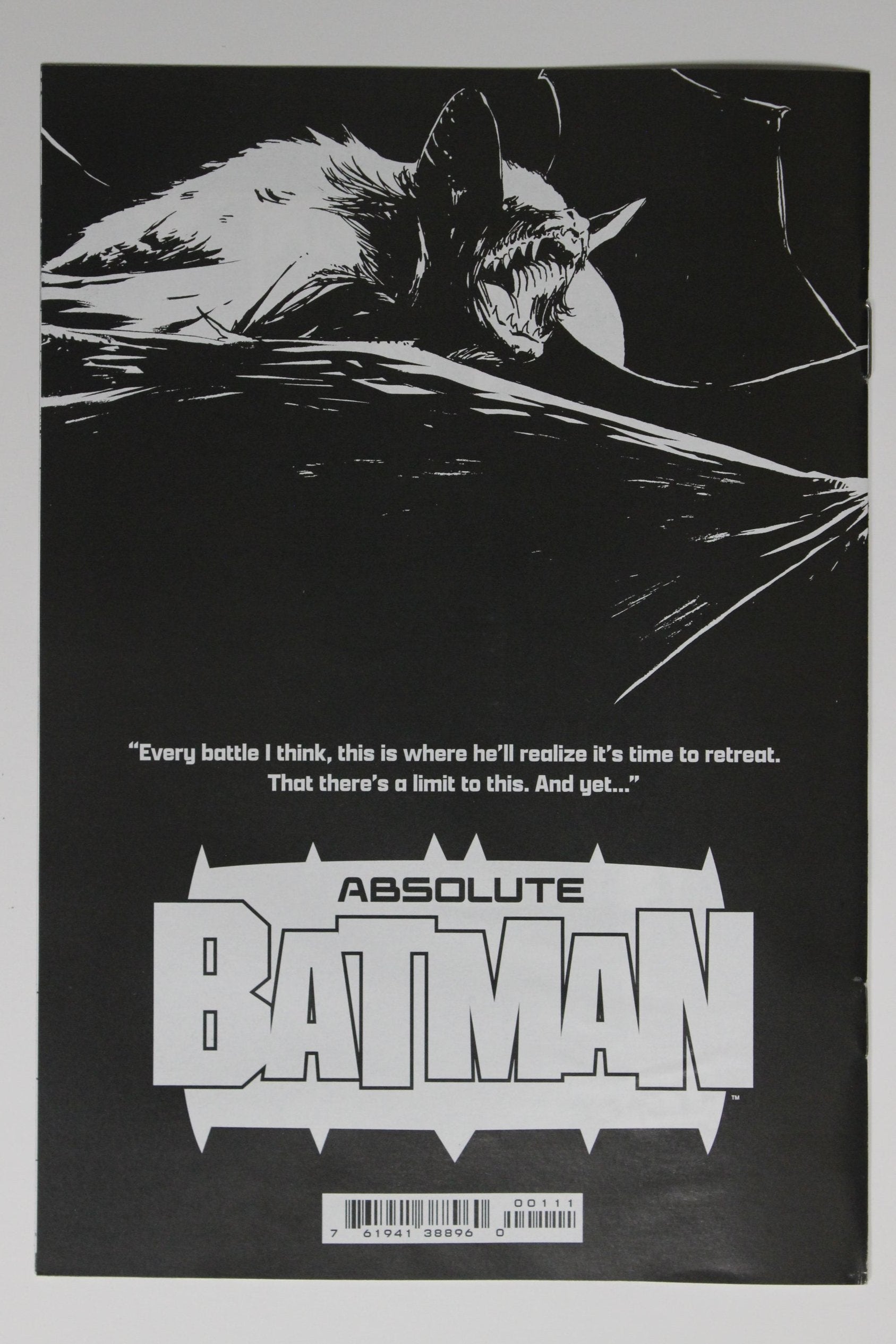 Absolute Batman #2 Ashcan