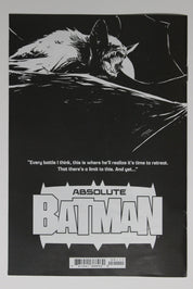 Absolute Batman #2 Ashcan