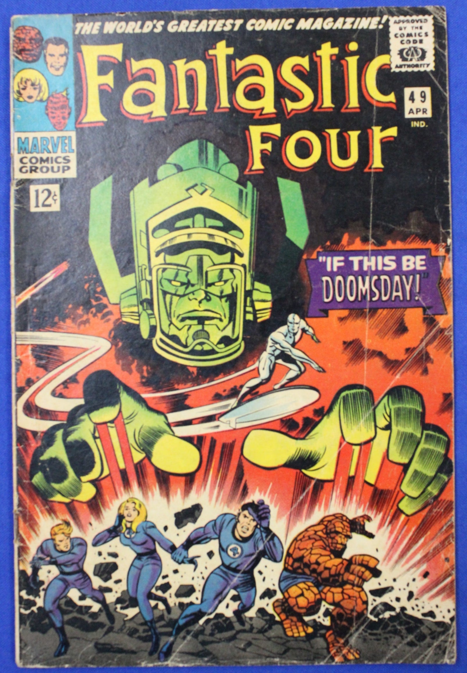 Fantastic Four #49 (1966) - GD/VG (3.0) - 1st Galactus