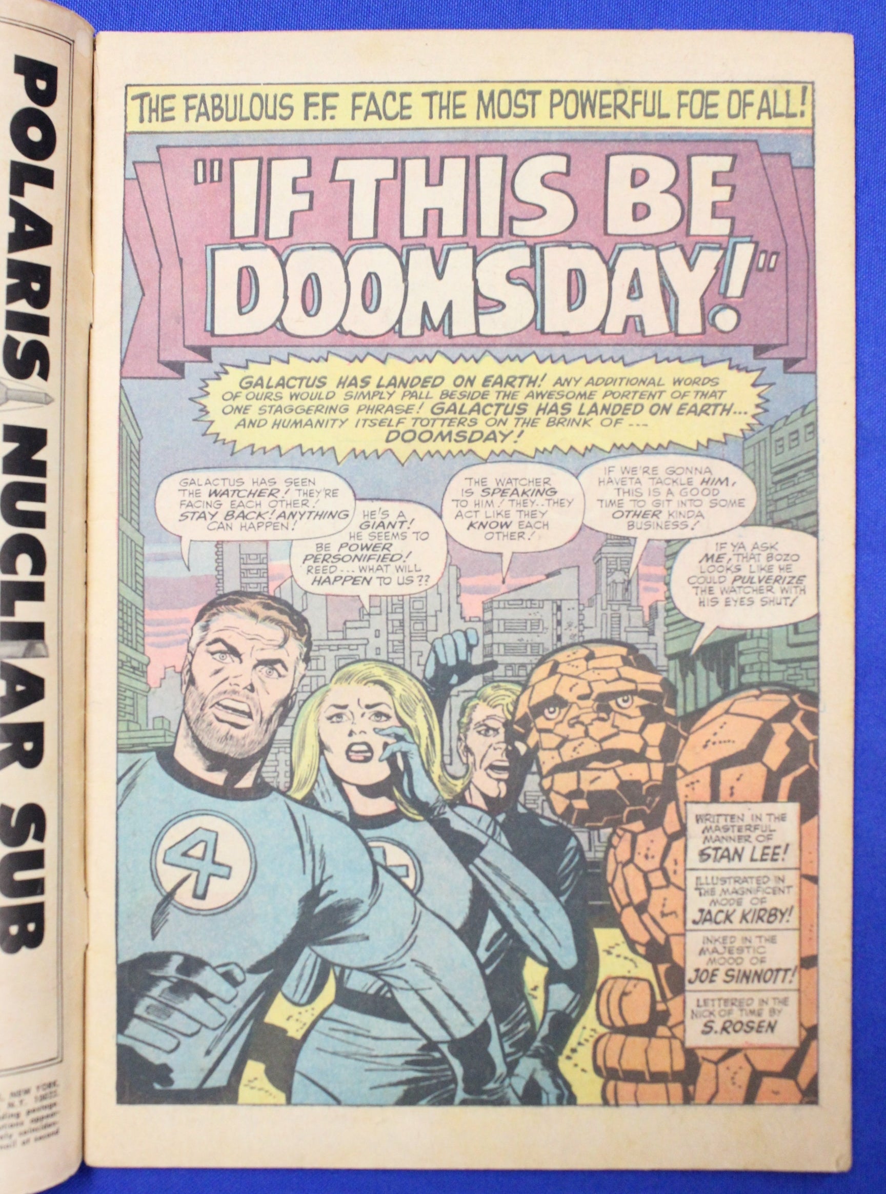 Fantastic Four #49 (1966) - GD/VG (3.0) - 1st Galactus
