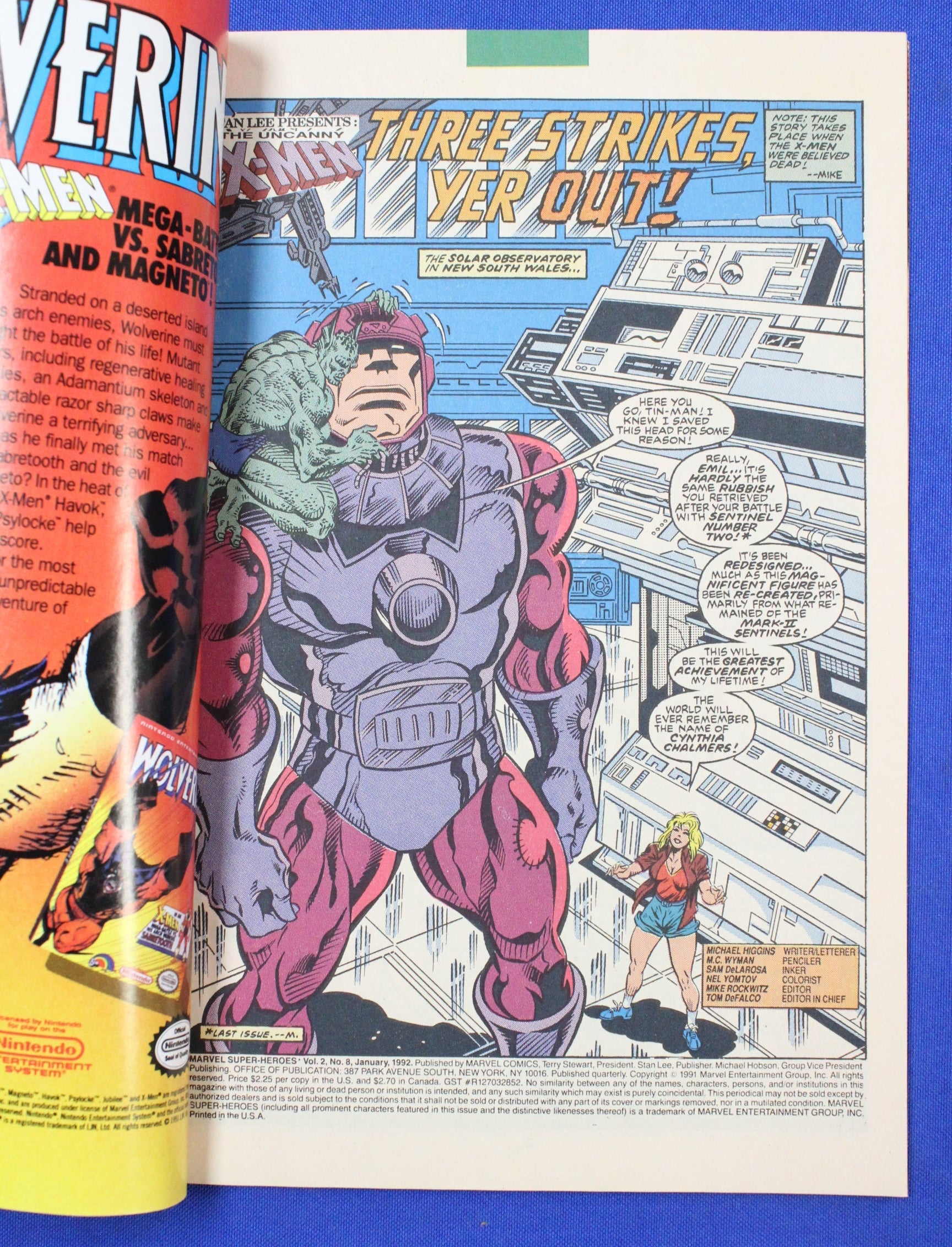 Marvel Super-Heroes Winter Special (1991) - VF+ (8.5) - 1st Squirrel Girl