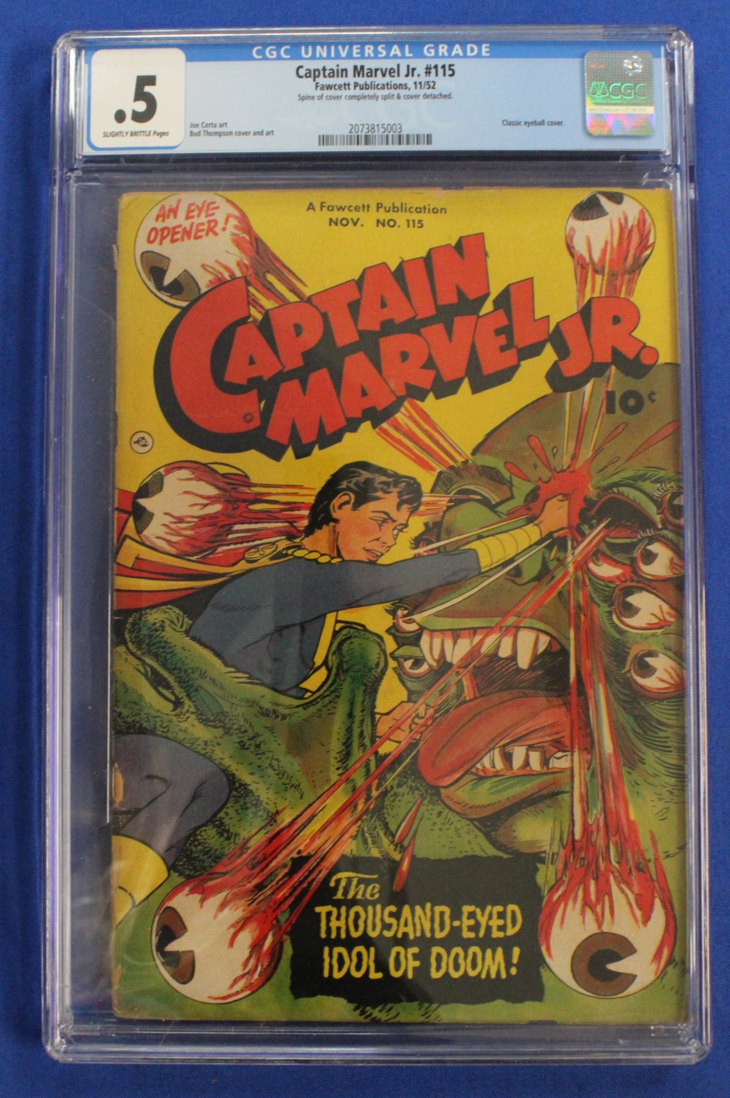 Captain Marvel Jr. #155 (1952) CGC .5