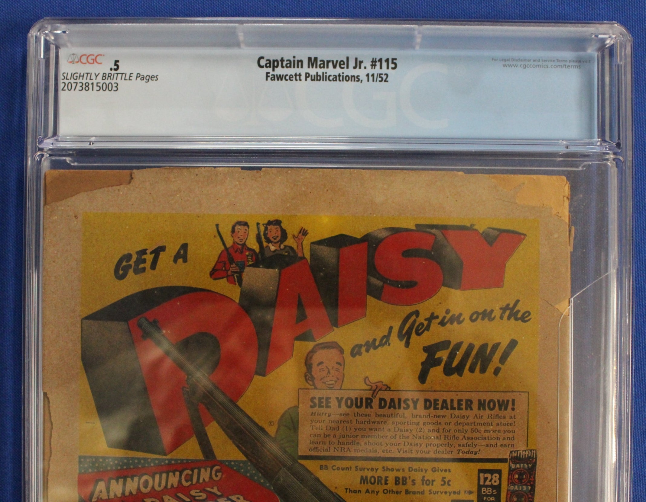 Captain Marvel Jr. #155 (1952) CGC .5