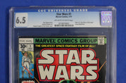 Star Wars #1 (1977) CGC 6.5 - Small crack bottom left cover