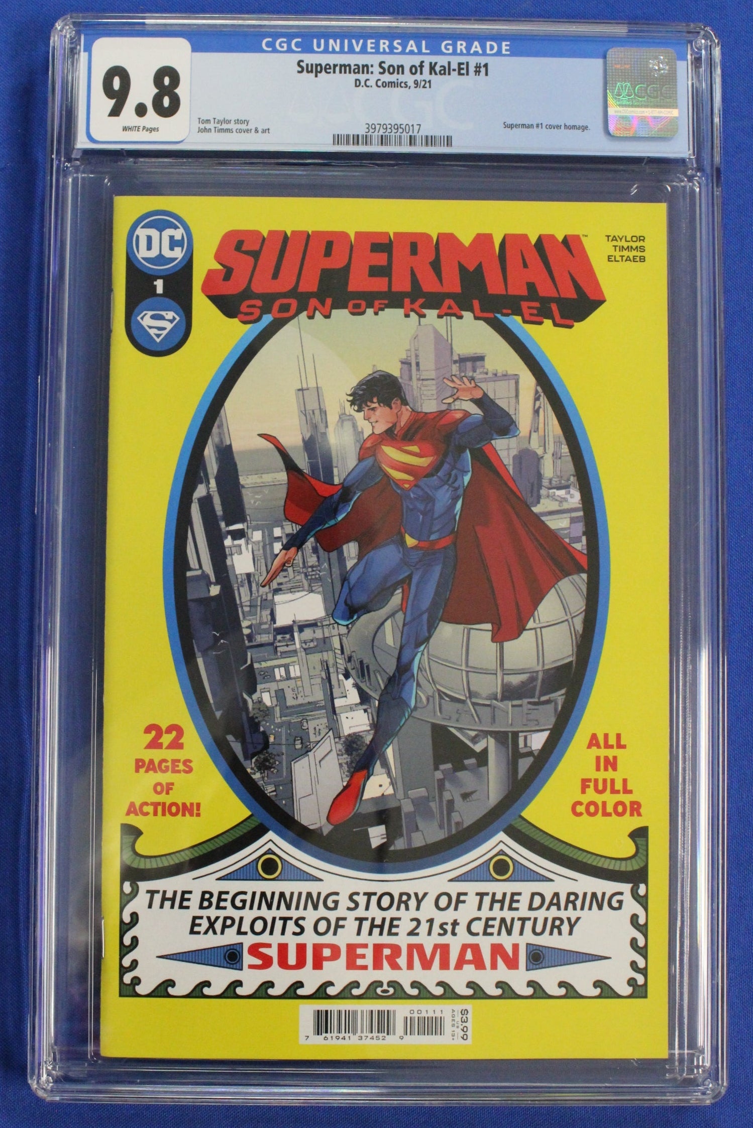 Superman: Son of Kal-El #1 (2021) CGC 9.8