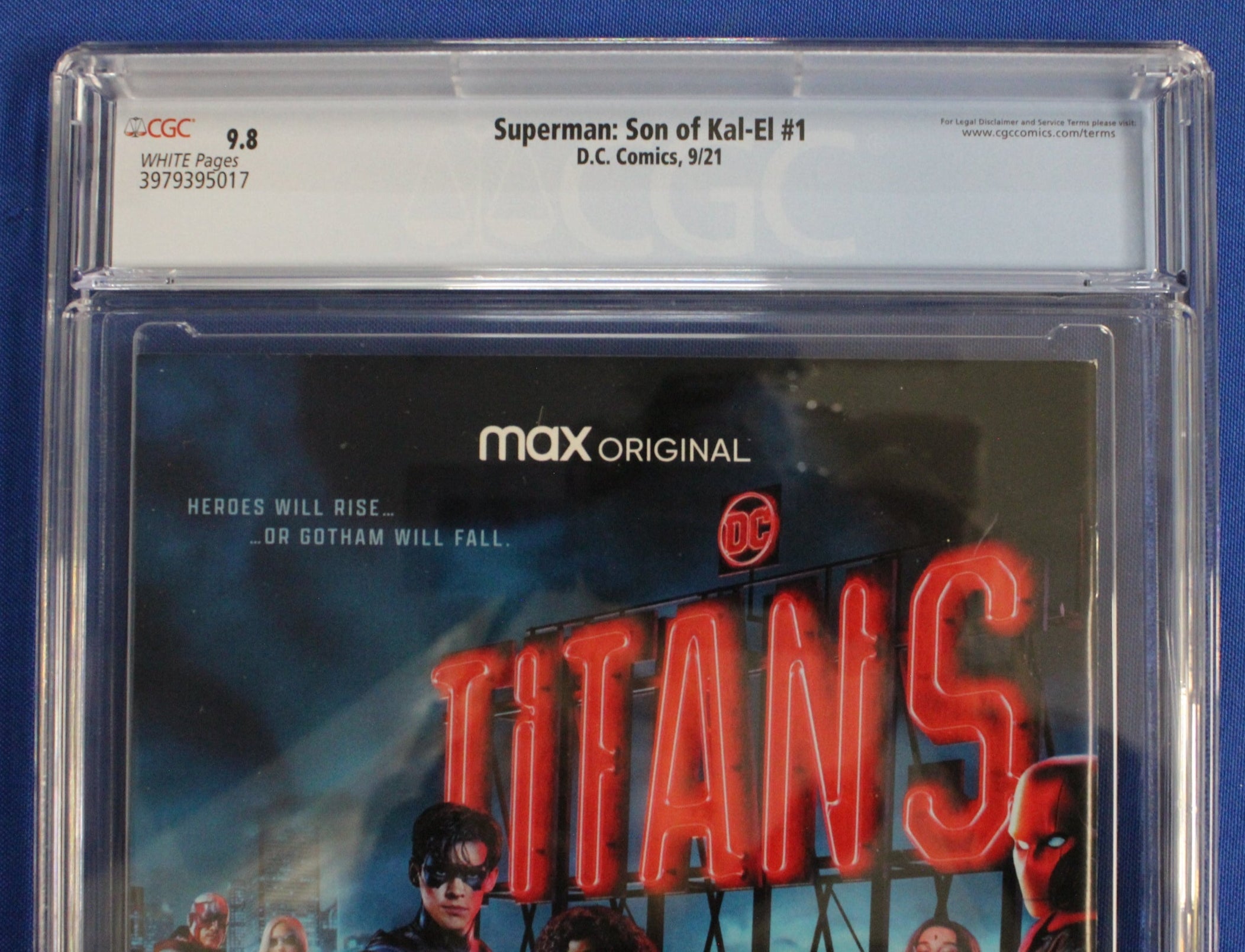 Superman: Son of Kal-El #1 (2021) CGC 9.8