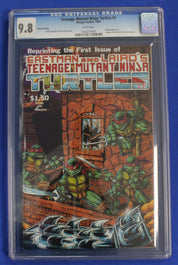 Teenage Mutant Ninja Turtles #1 (1985) 4th Printing Wraparound Cover