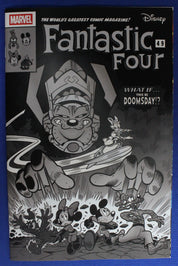 Fantastic Four #1 1:100 Lorenzo Pastrovicchio Black And White Disney What If? Fantastic Four Homage Variant (Damaged)