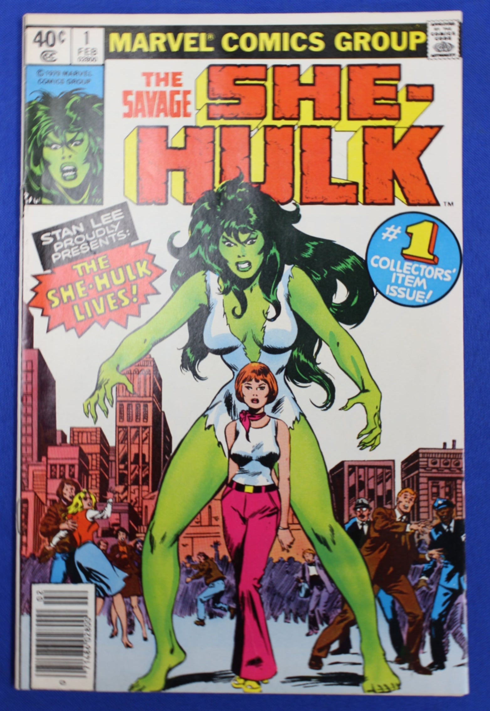Savage She Hulk #1 (1980) - VF- (7.5) - 1st She Hulk