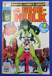 Savage She Hulk #1 (1980) - VF- (7.5) - 1st She Hulk