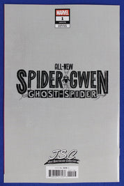All-New Spider-Gwen: The Ghost-Spider #1 1:100 J. Scott Campbell Just Spectacular Collection Full Art Variant (Damaged)