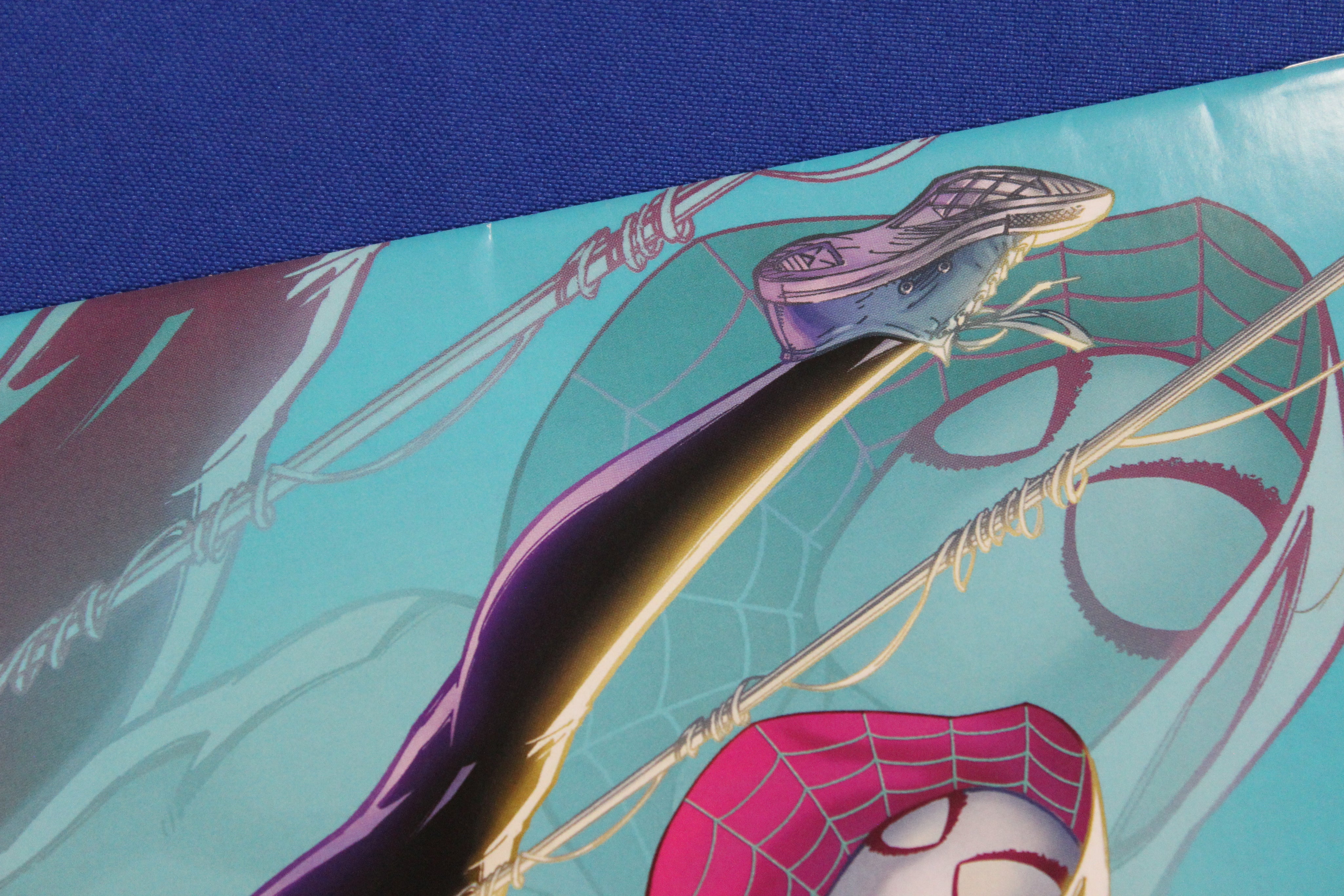 All-New Spider-Gwen: The Ghost-Spider #1 1:100 J. Scott Campbell Just Spectacular Collection Full Art Variant (Damaged)