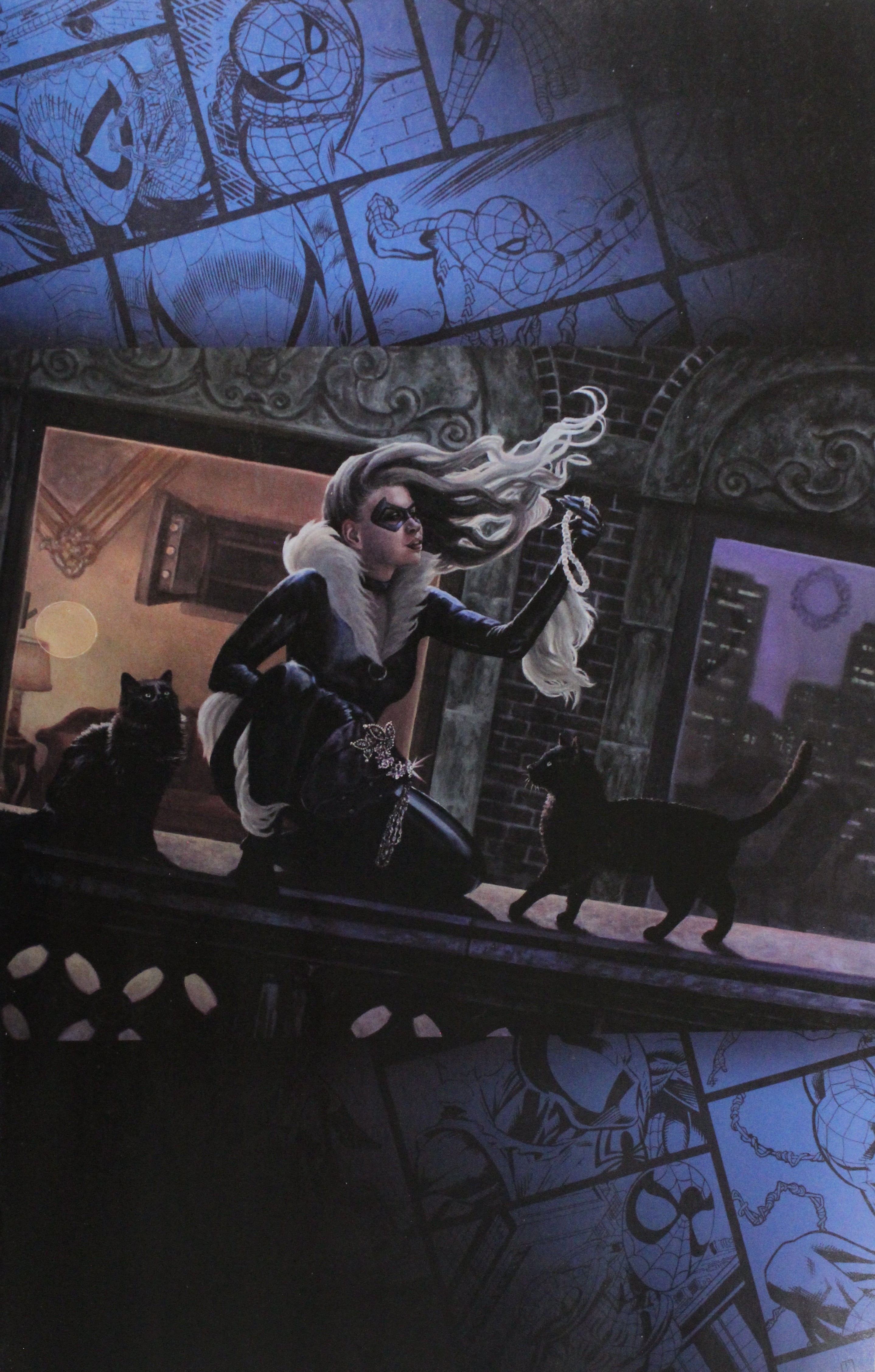 Black Cat #10 1:50 Alessandra Pisano Magic: The Gathering Full Art Variant