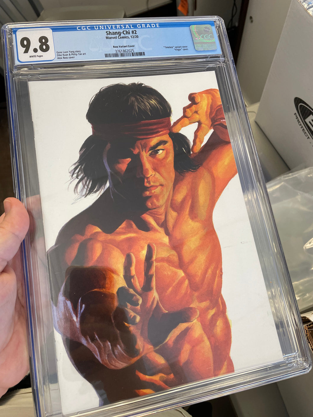 Shang-Chi #2 Alex Ross Timeless Virgin Variant (Shang-Chi Cover) CGC 9.8