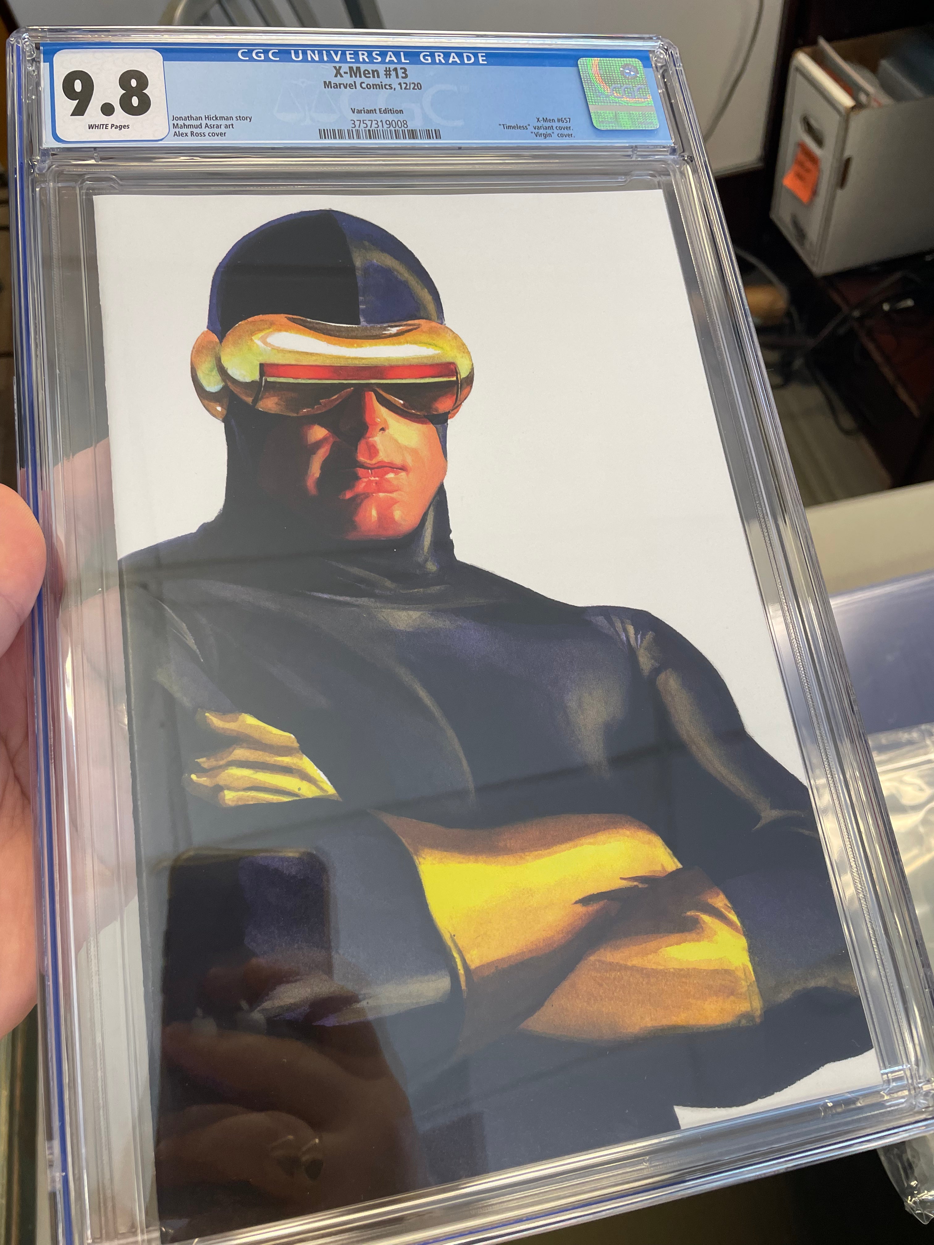X-Men #13 Alex Ross Timeless Virgin Variant (Cyclops Cover) CGC 9.8