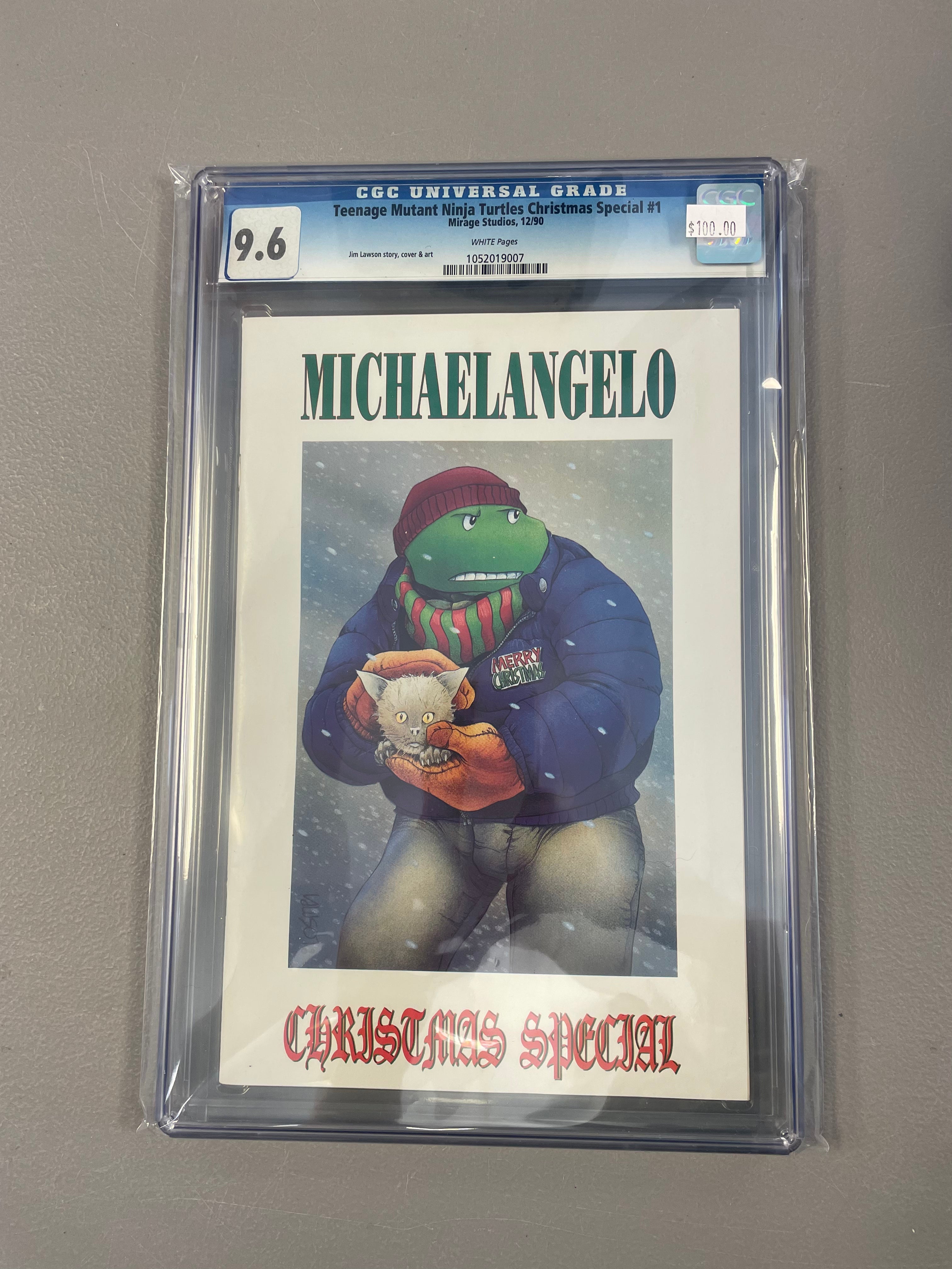 Teenage Mutant Ninja Turtles Christmas Special #1 CGC 9.6
