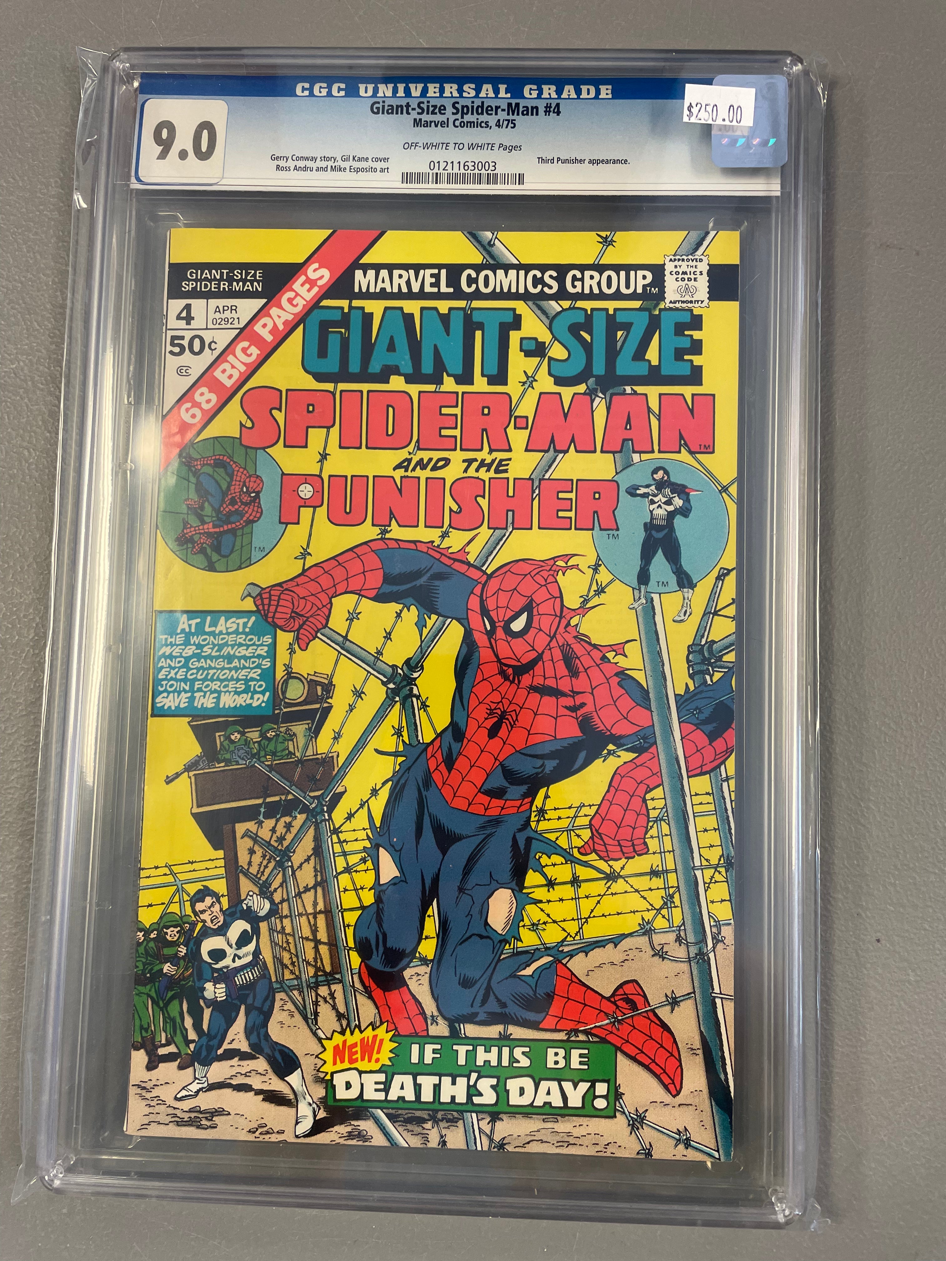 Giant-Size Spider-Man #4 CGC 9.0