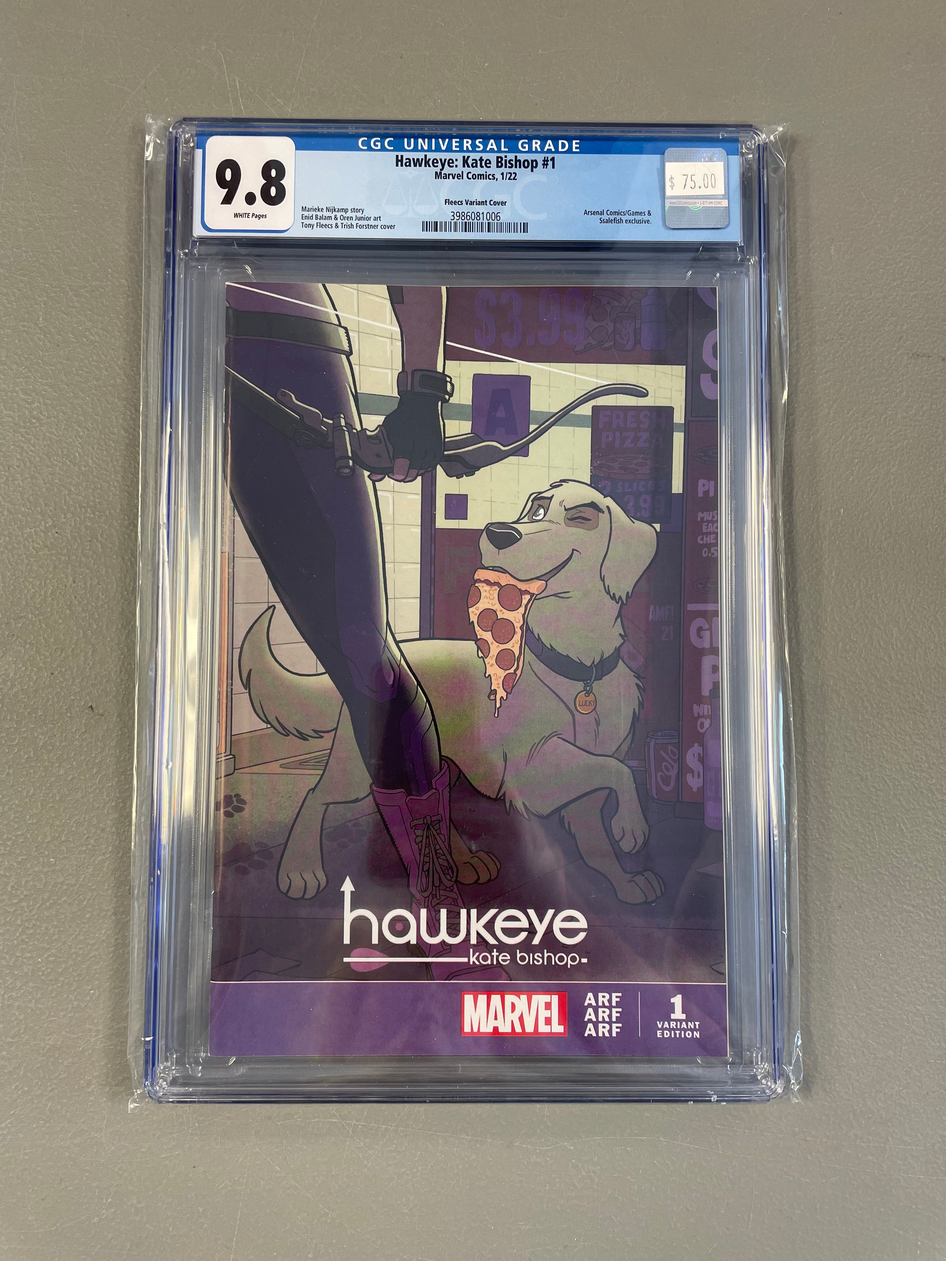 Hawkeye: Kate Bishop #1 Fleecs Variant CGC 9.8