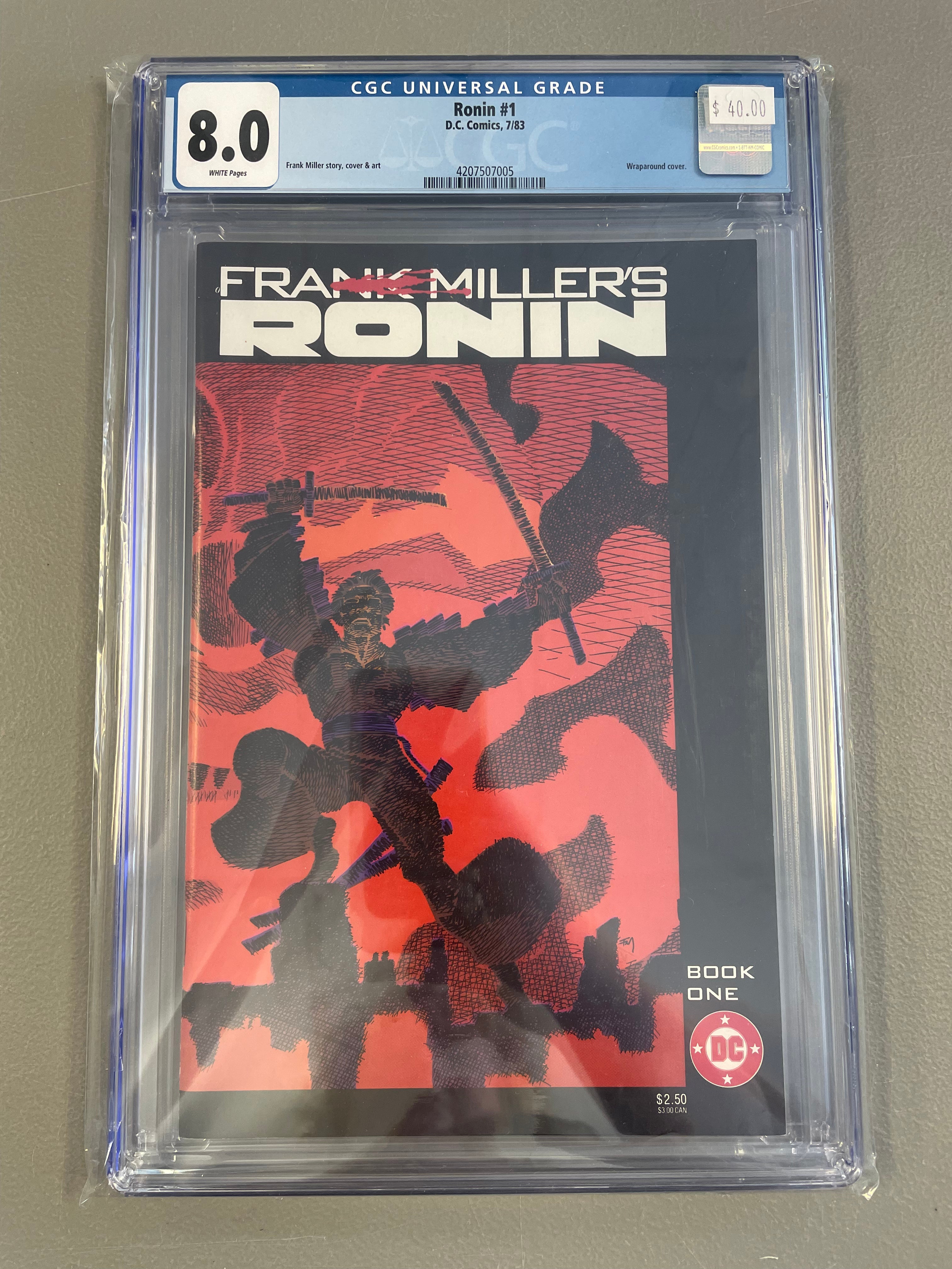 Ronin #1 CGC 8.0