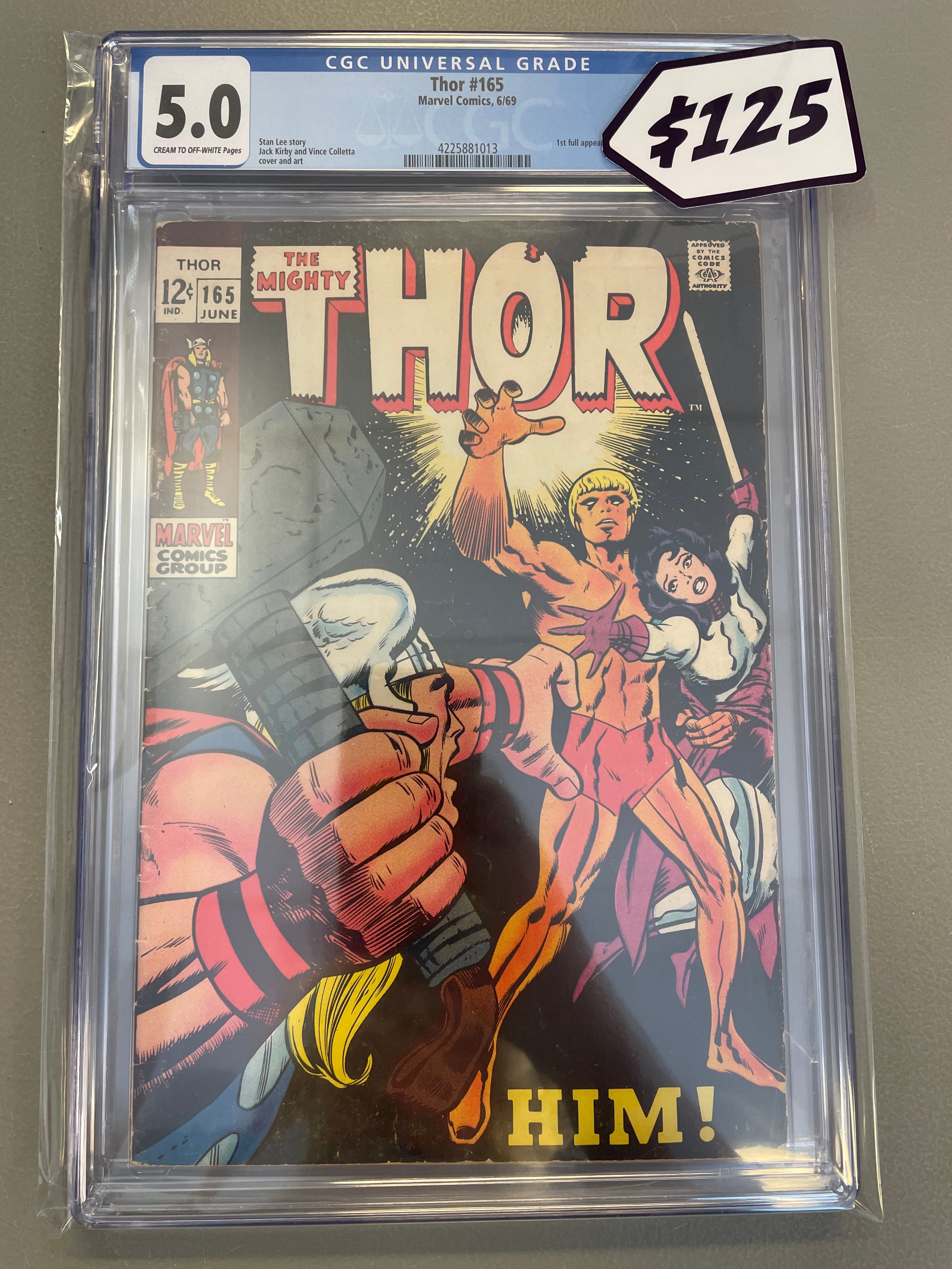 Thor #165 CGC 5.0