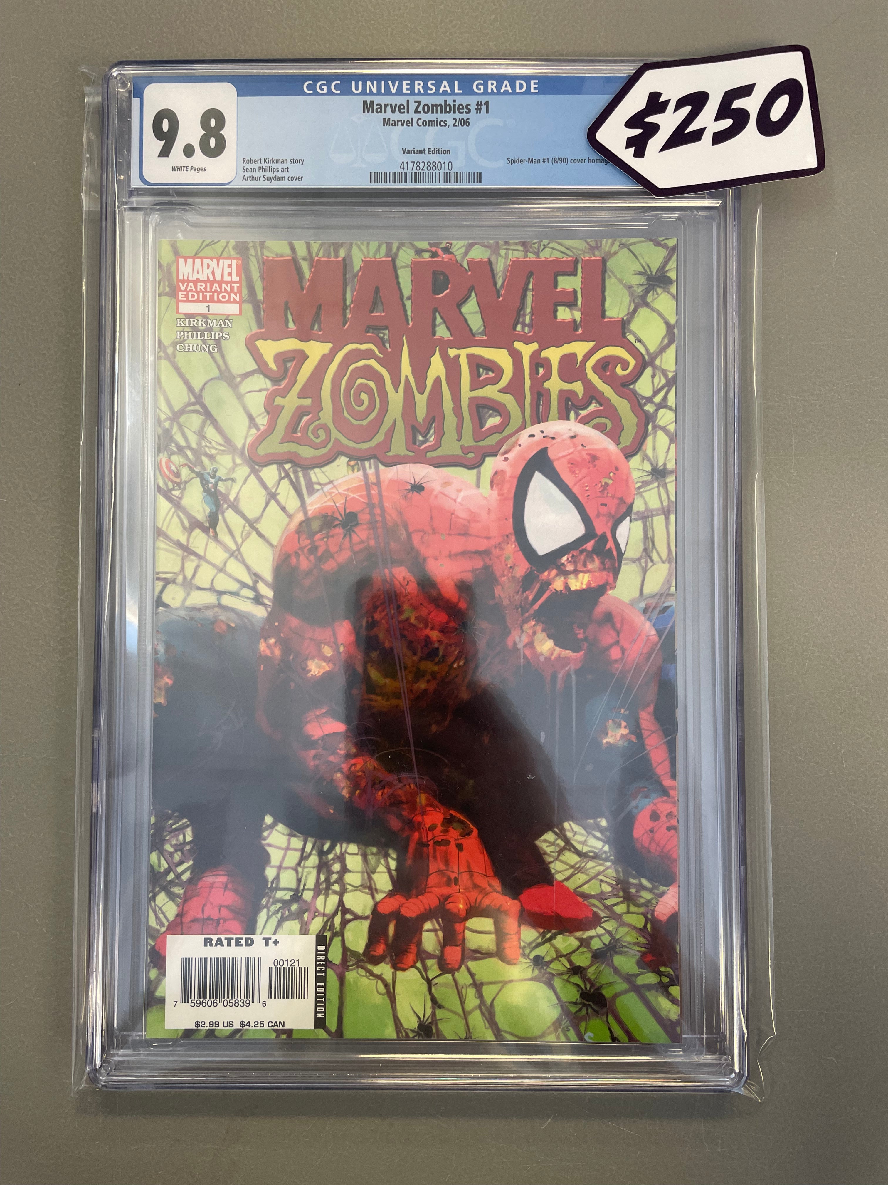 Marvel Zombies #1 2nd Print CGC 9.8