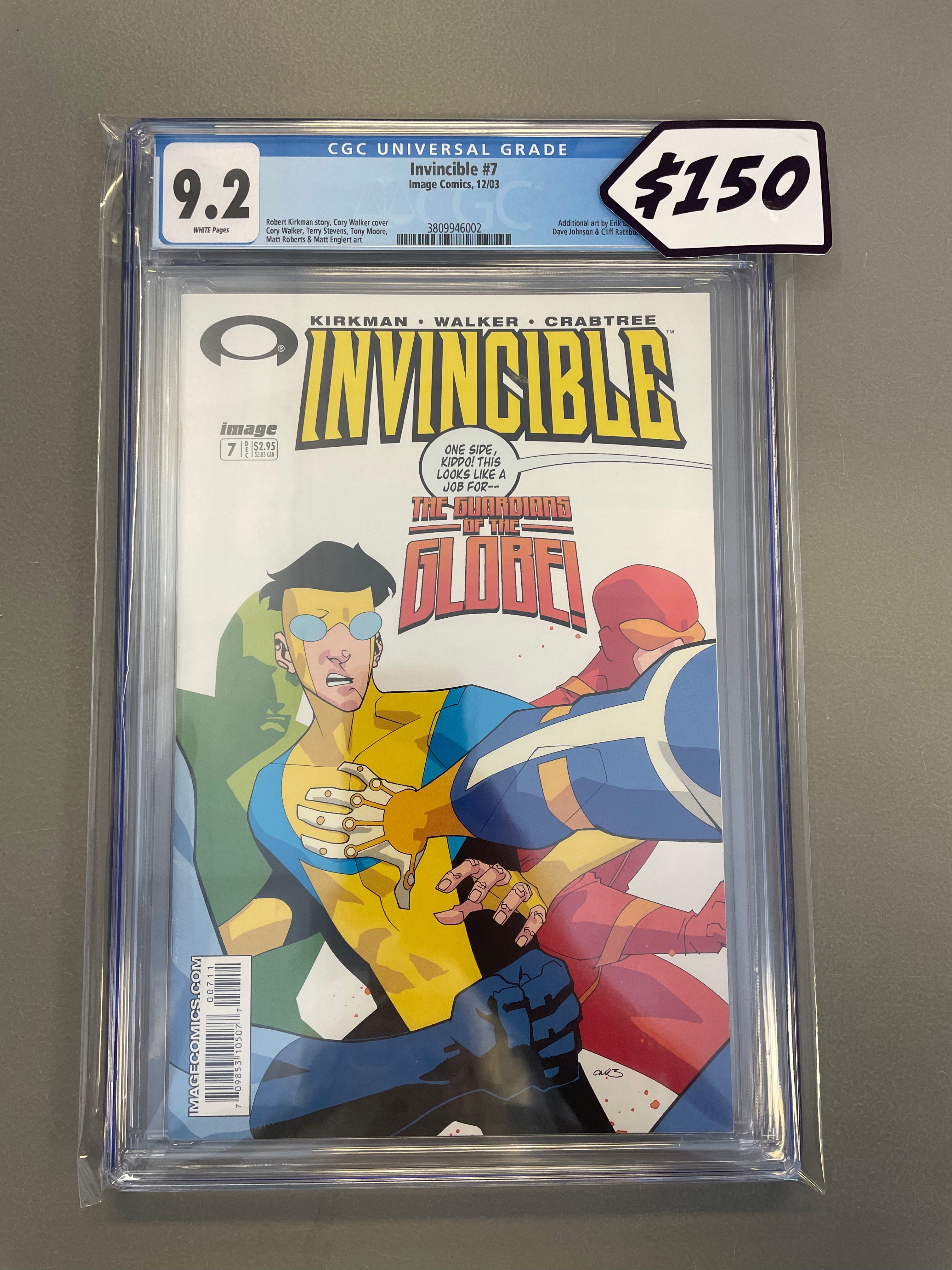 Invincible #7 CGC 9.2