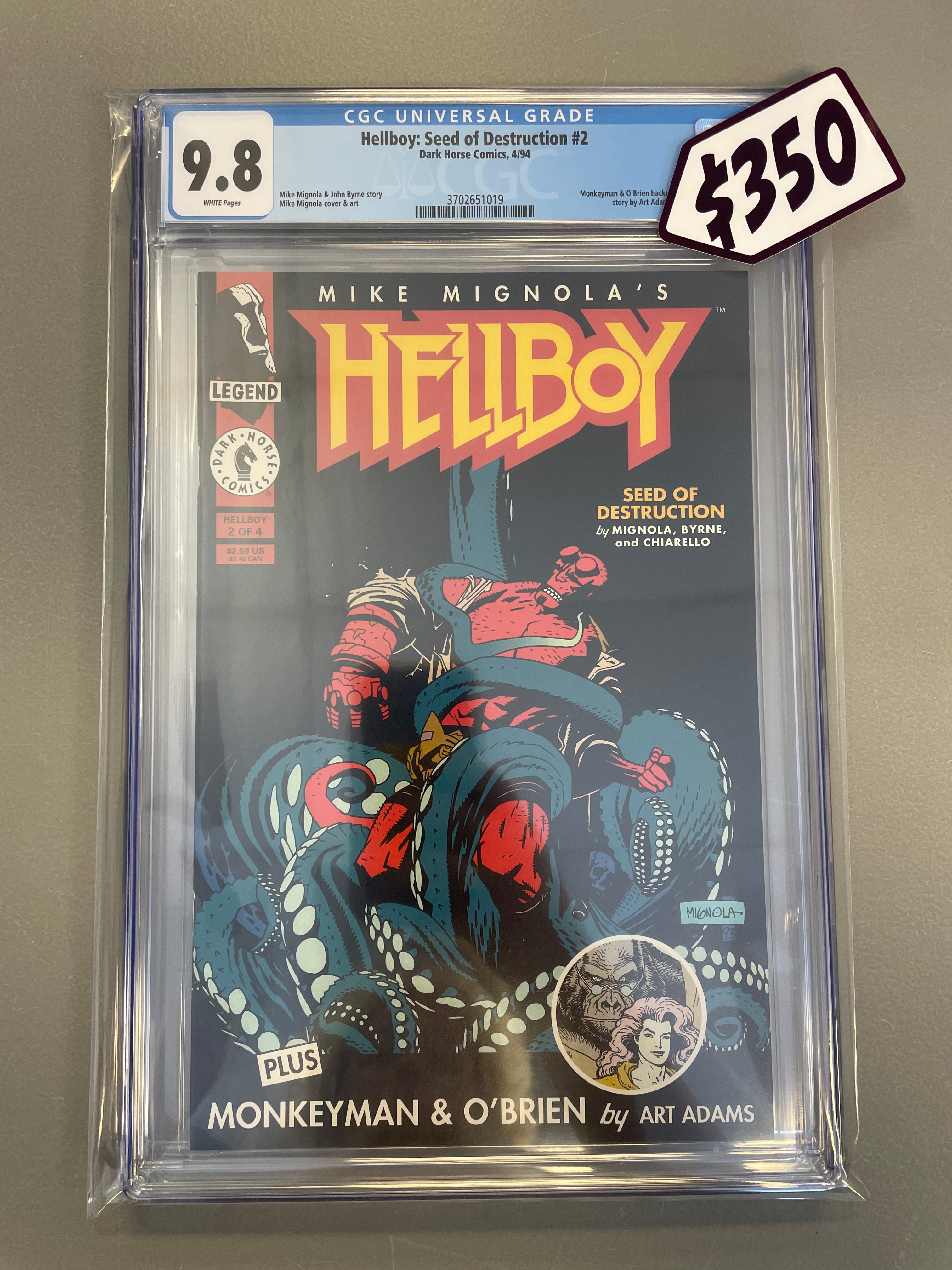 Hellboy: Seed of Destruction #2 CGC 9.8