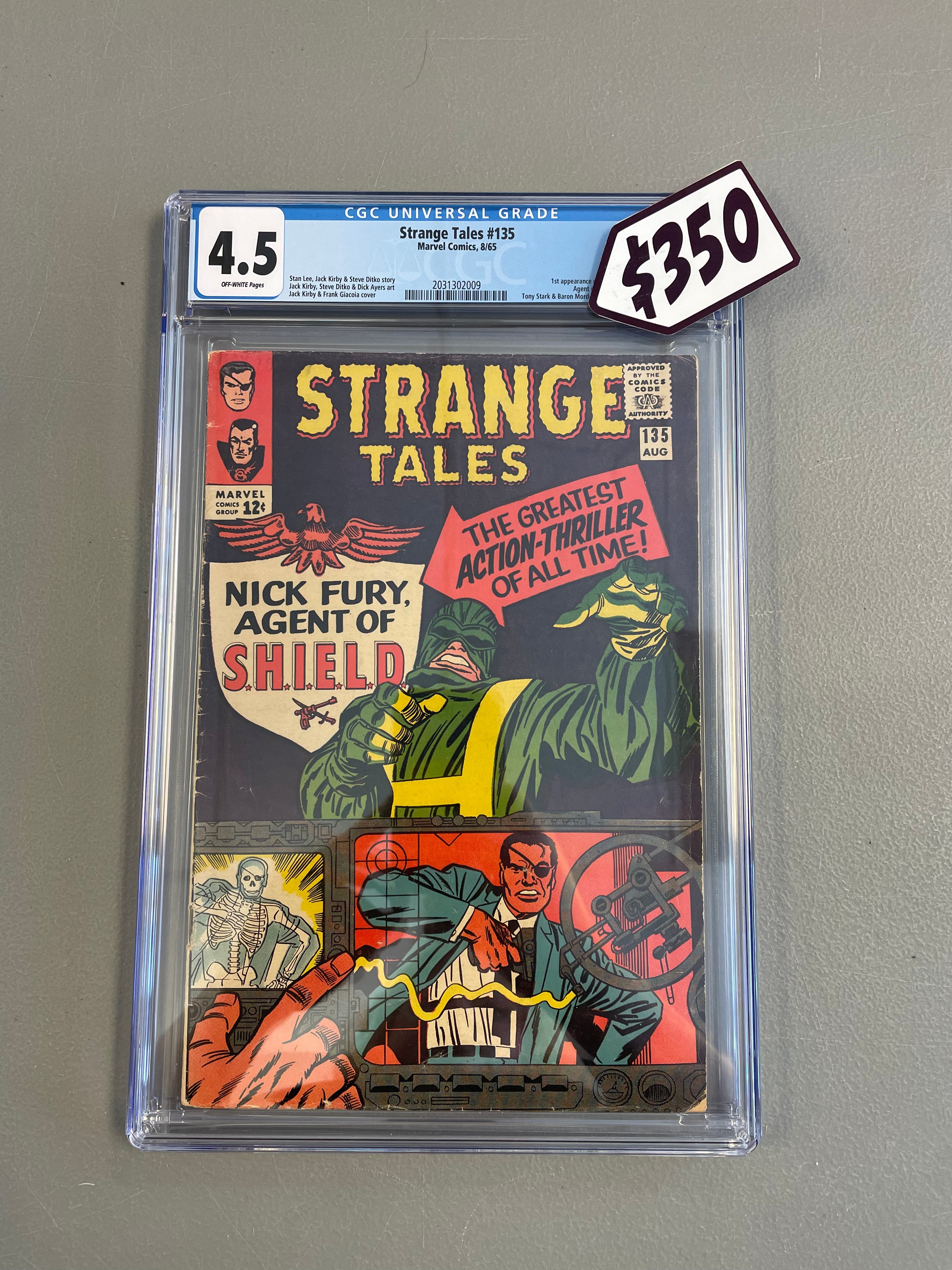 Strange Tales #135 CGC 4.5