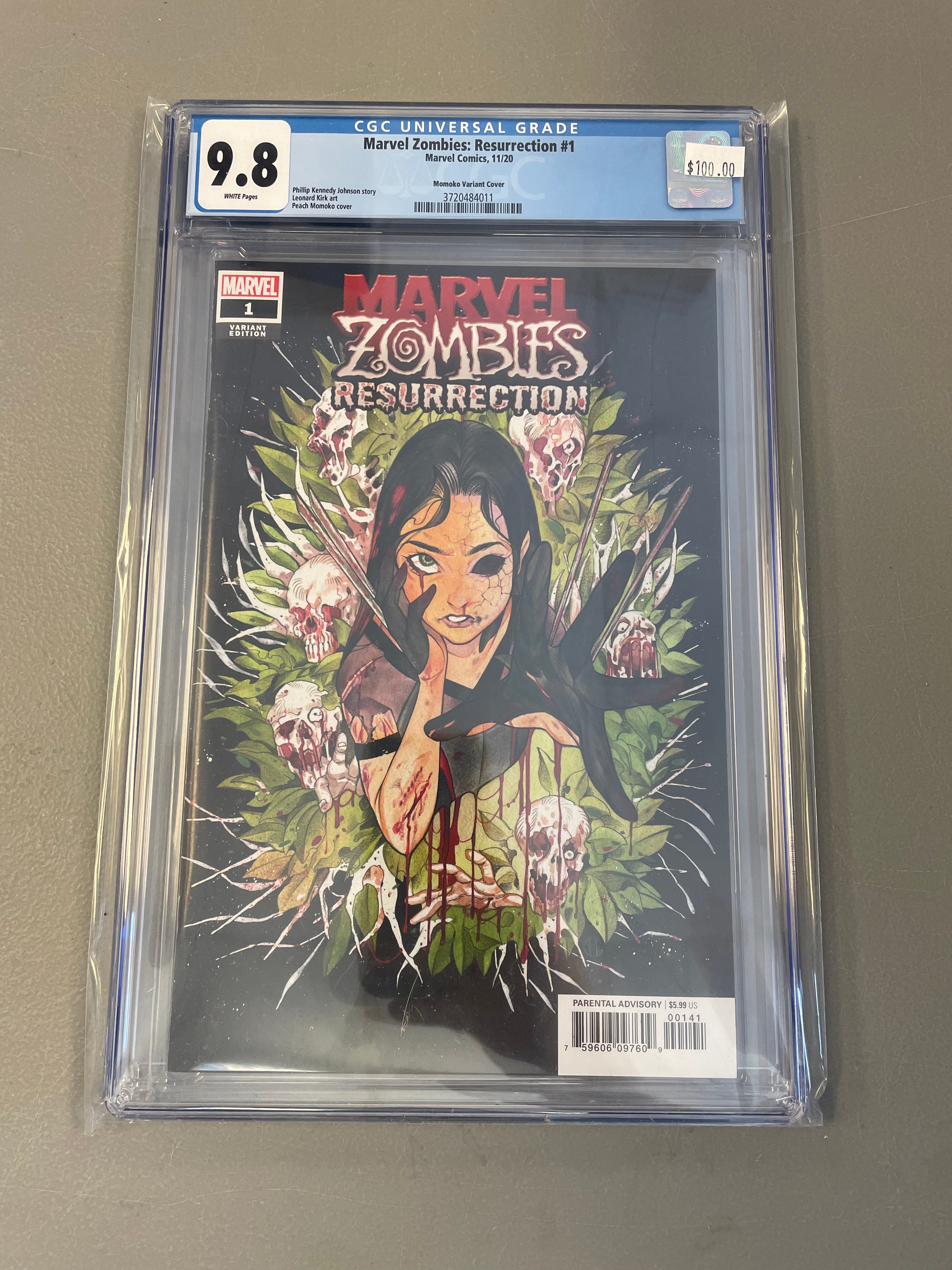 Marvel Zombies: Resurrection #1 Momoko Variant CGC 9.8