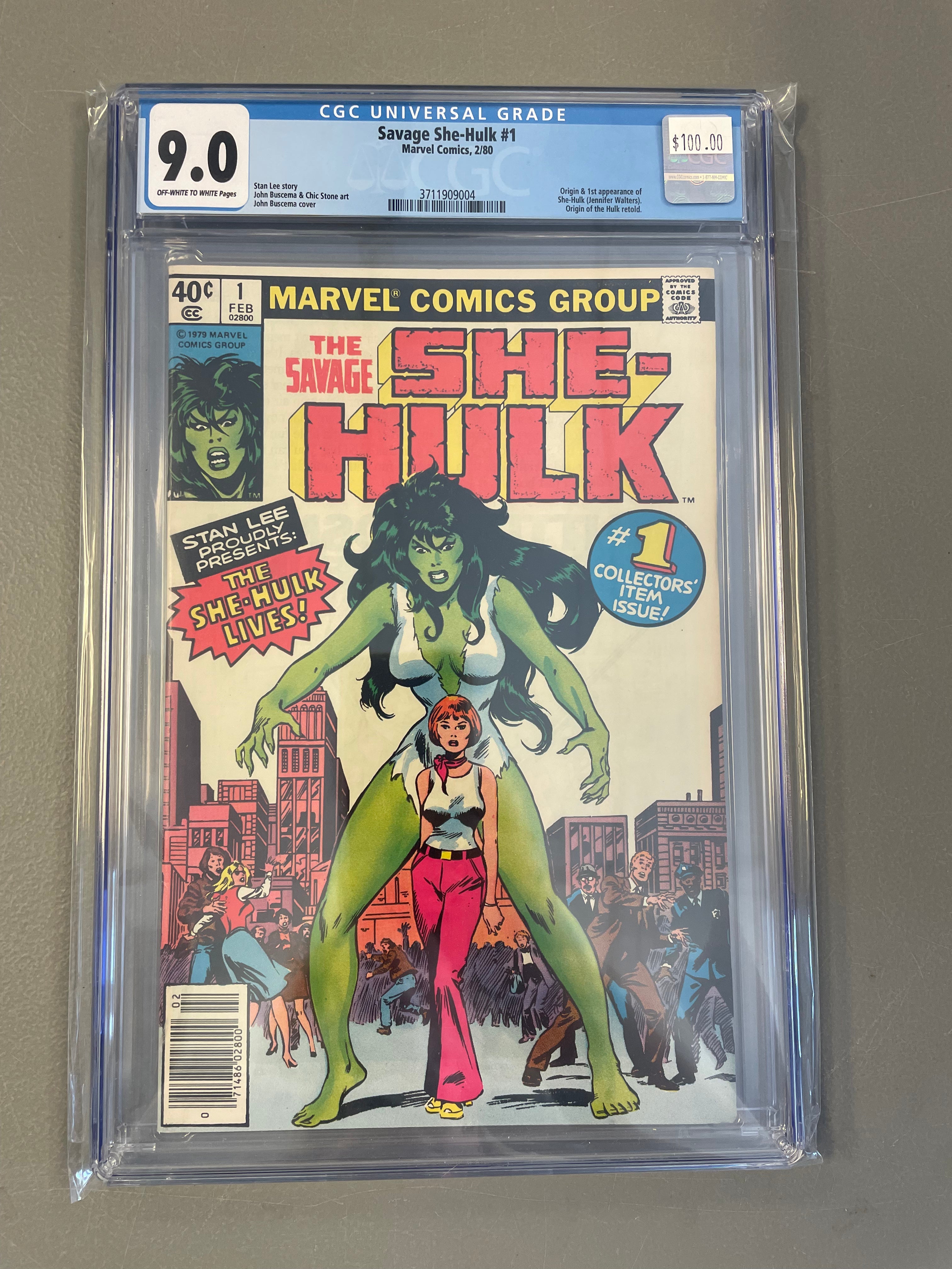 Savage She-Hulk #1 CGC 9.0