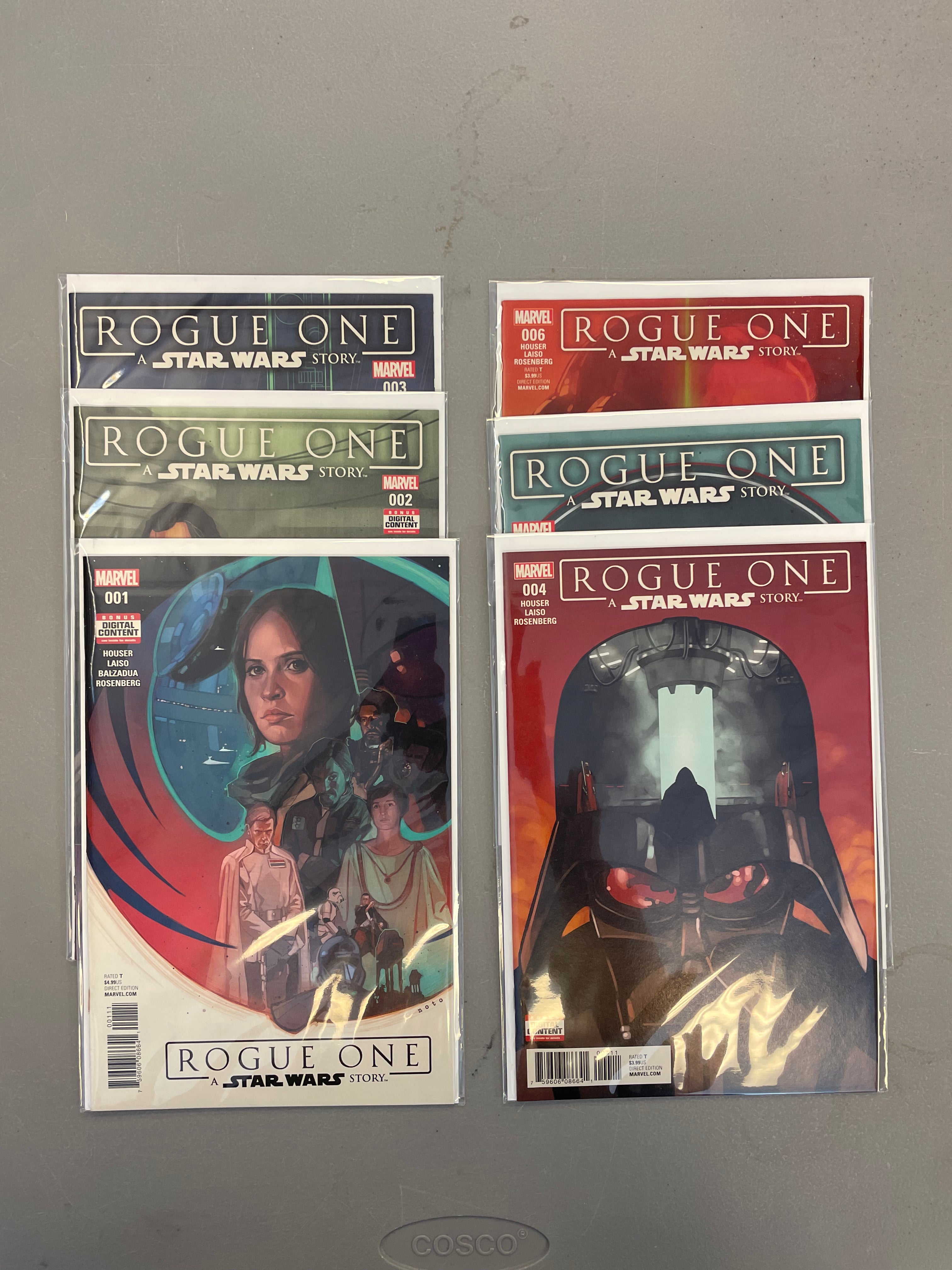Star Wars Rogue One (2017) #1-6 (8.0-8.5)