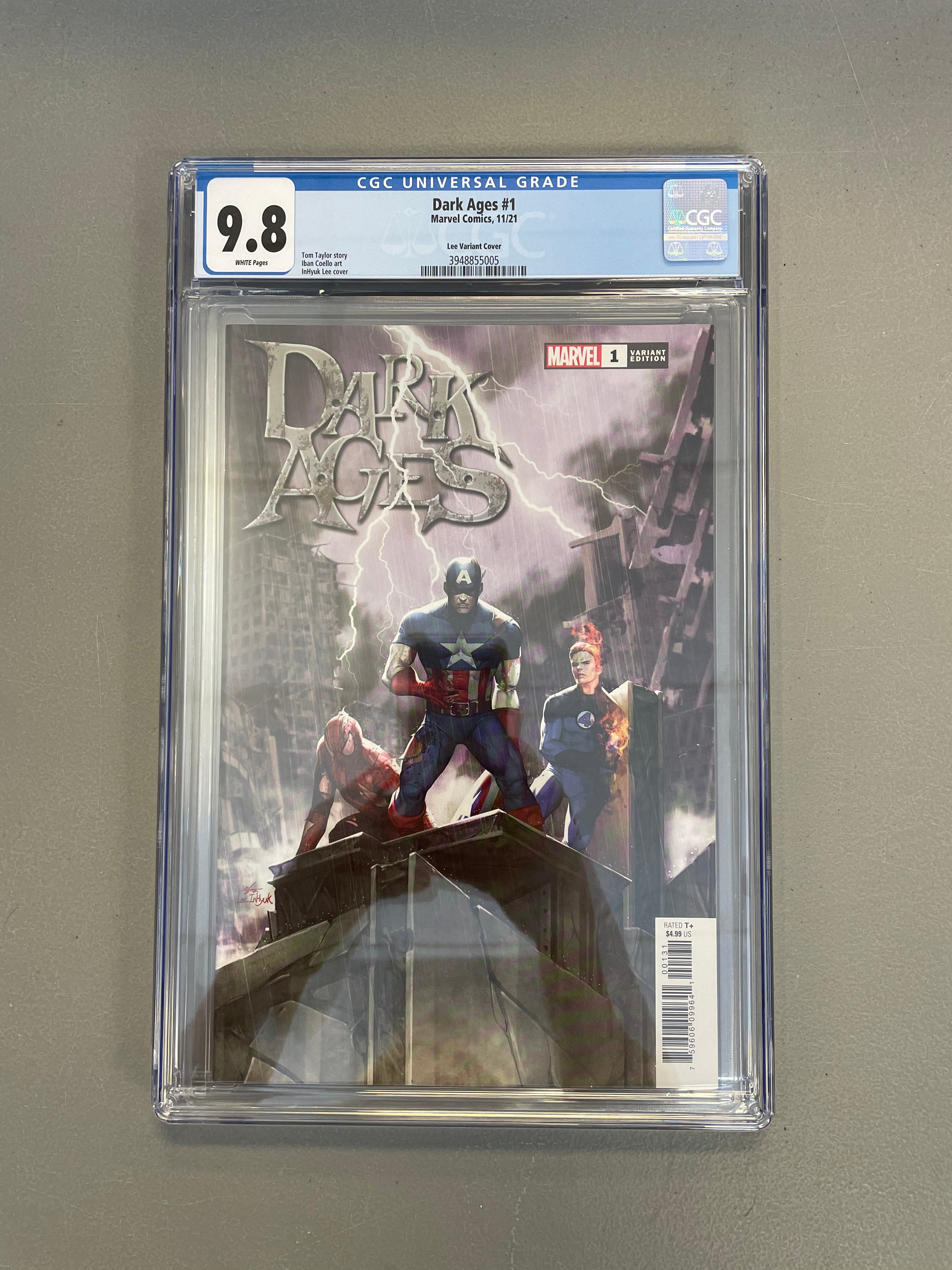 Dark Ages #1 Lee Variant CGC 9.8