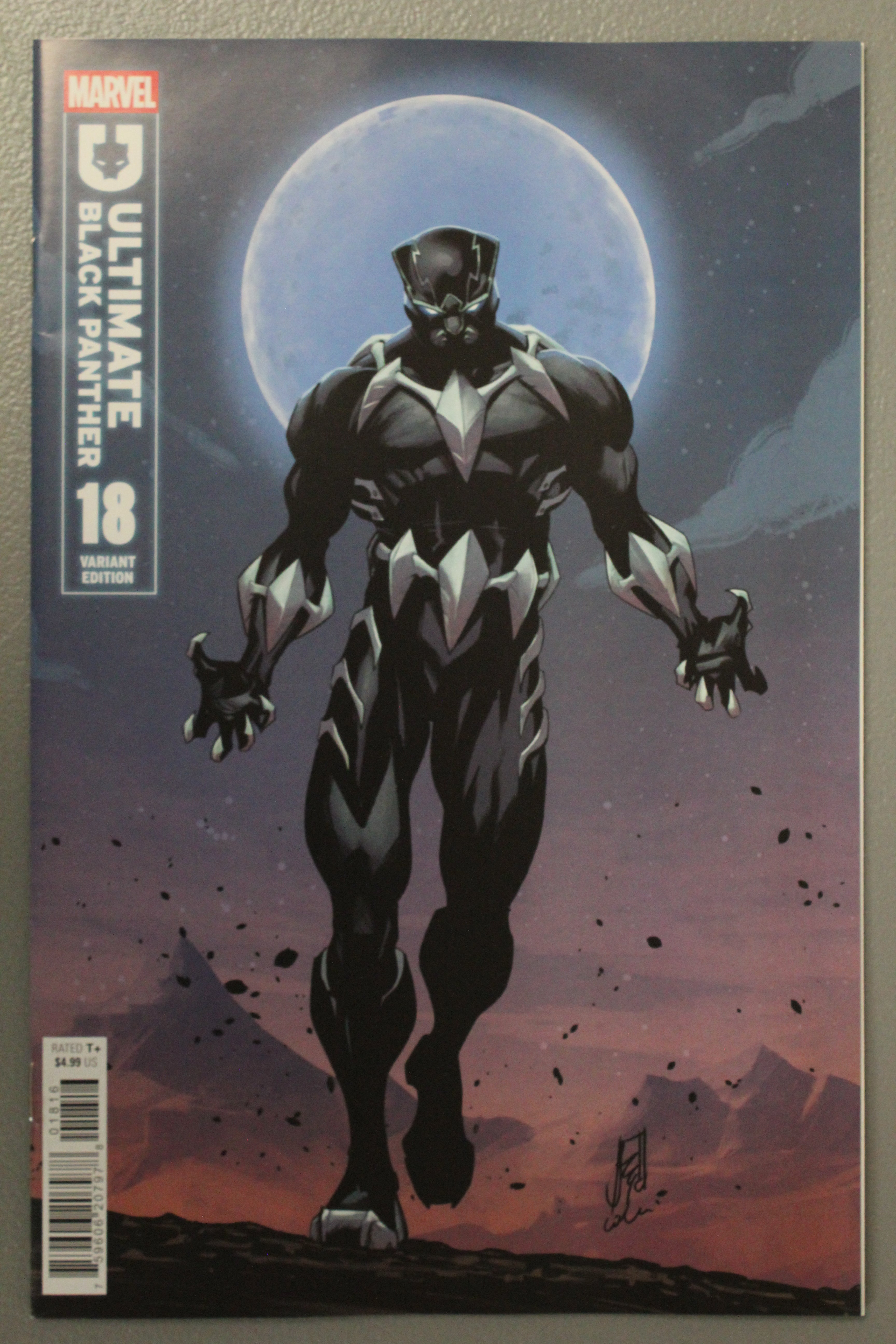 Ultimate Black Panther #18 1:25 Stefano Caselli Variant (Damaged)