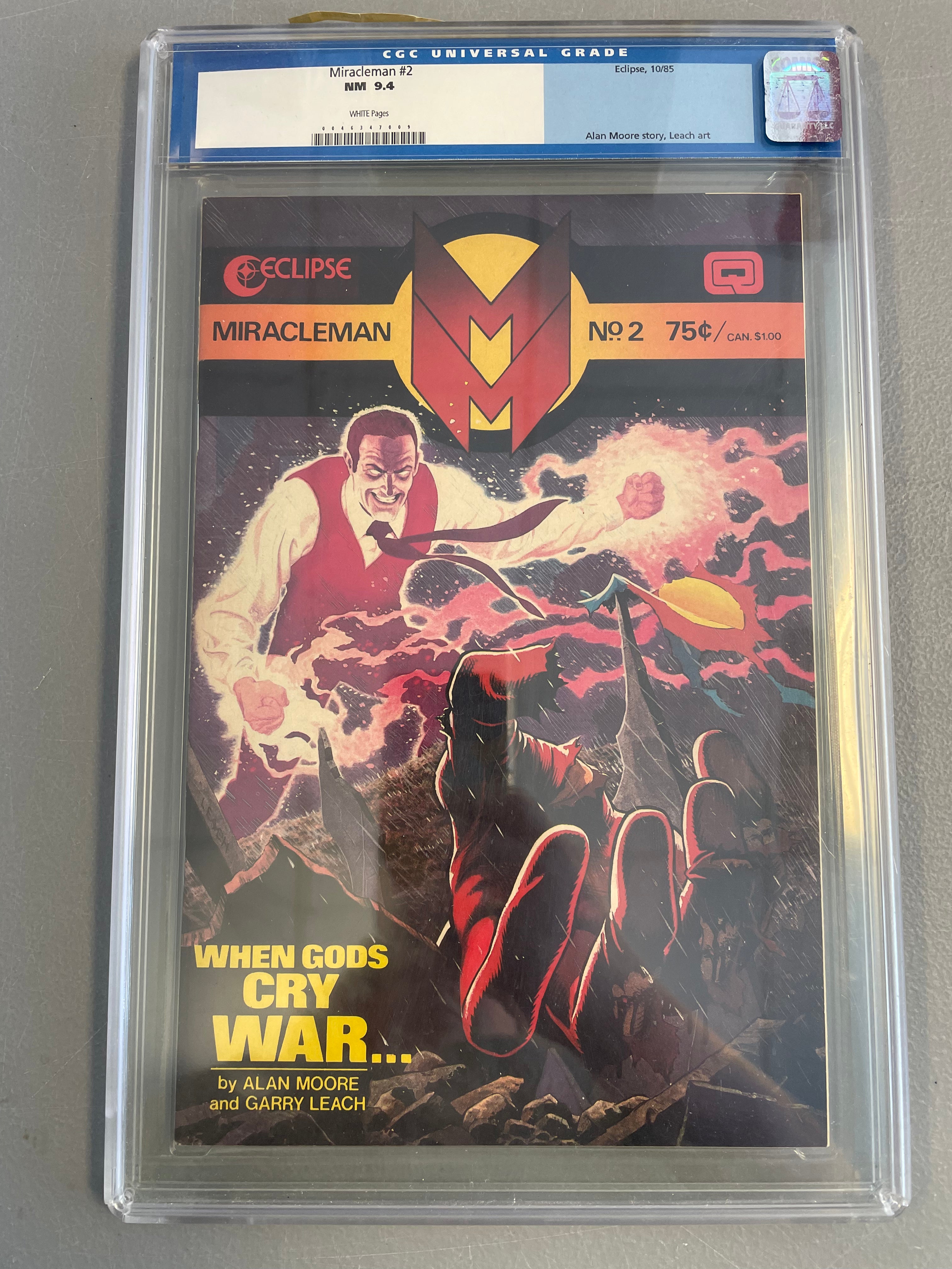 Miracleman #2 CGC 9.4