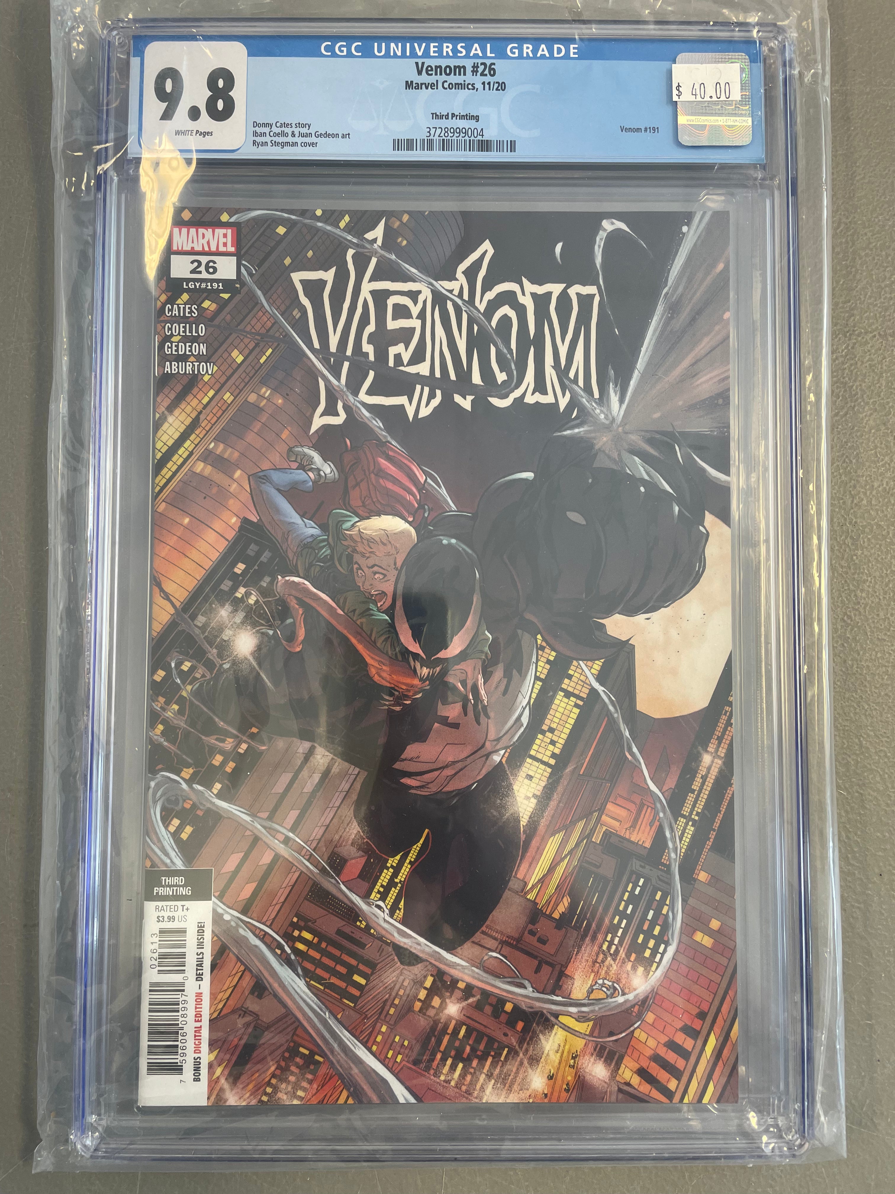 Venom #26 3rd Print (2020) CGC 9.8