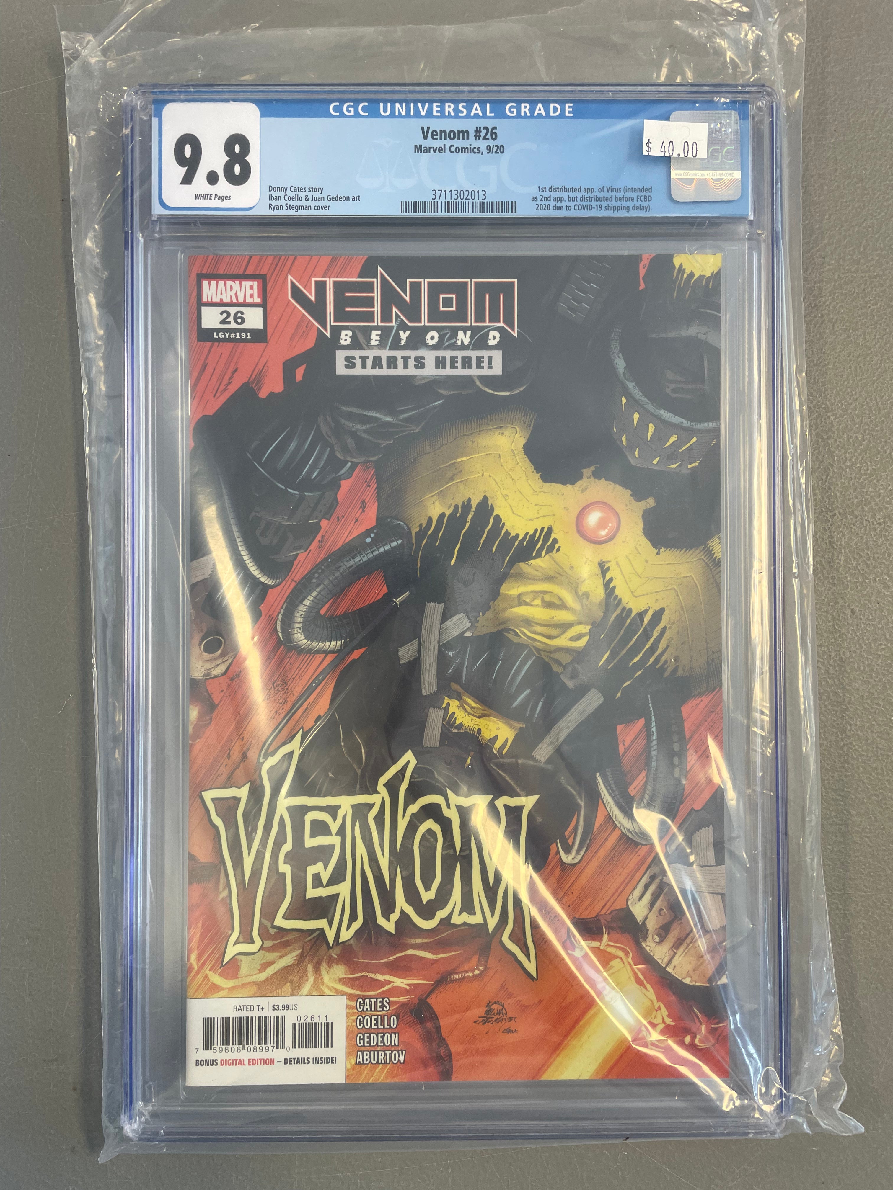 Venom #26 (2020) CGC 9.8