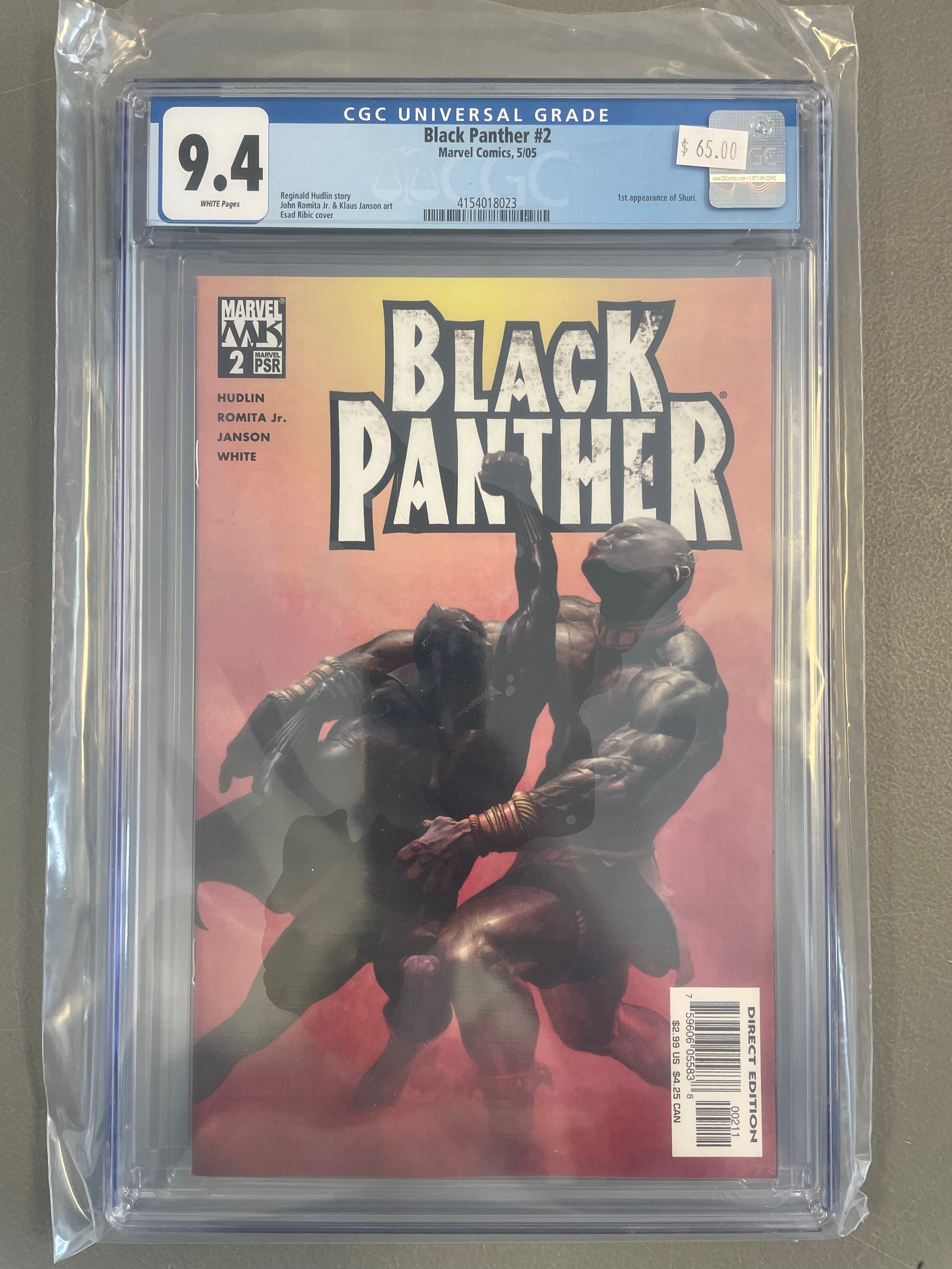 Black Panther #2 (2005) CGC 9.4