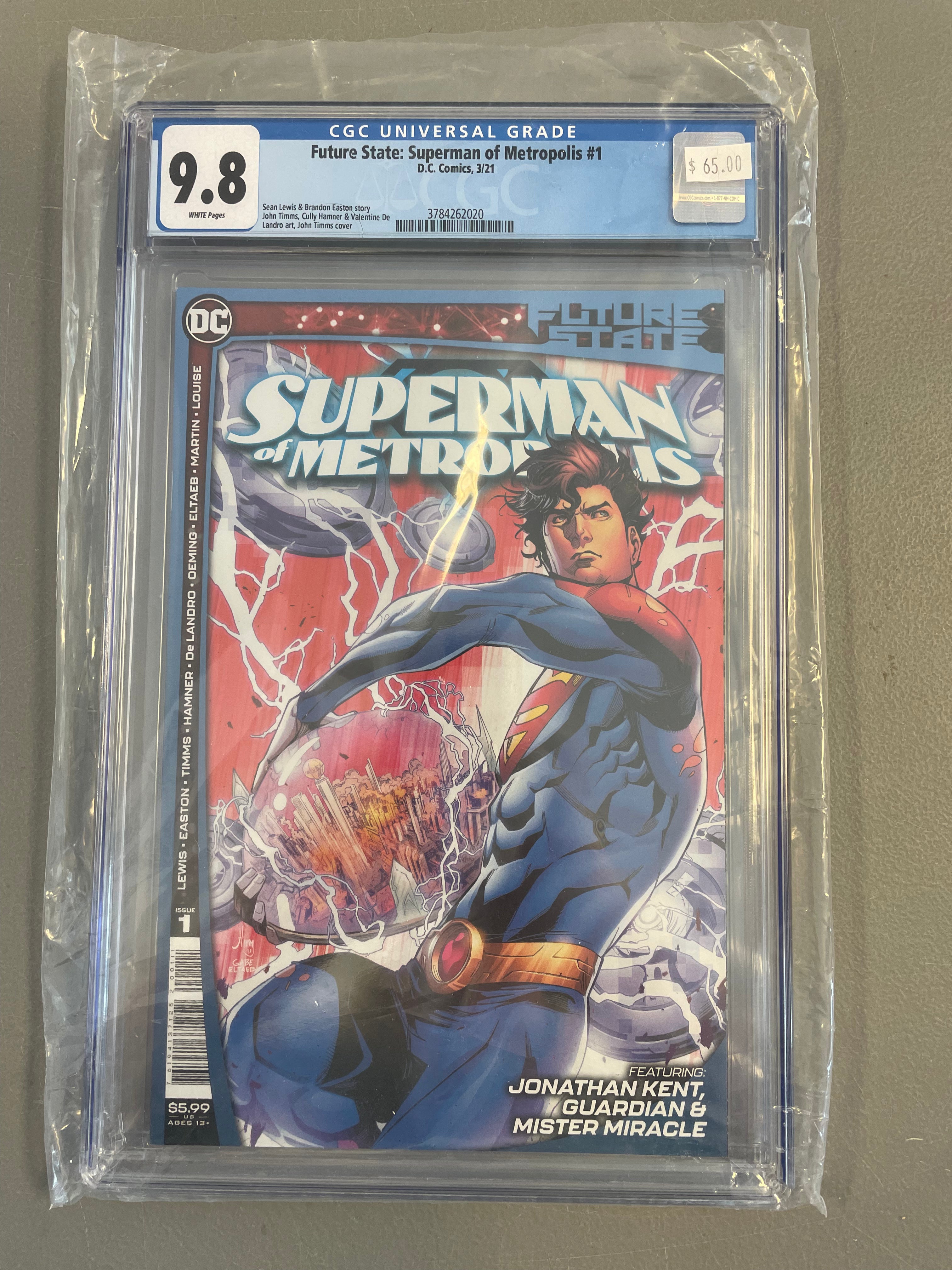 Future State: Superman of Metropolis #1 CGC 9.8