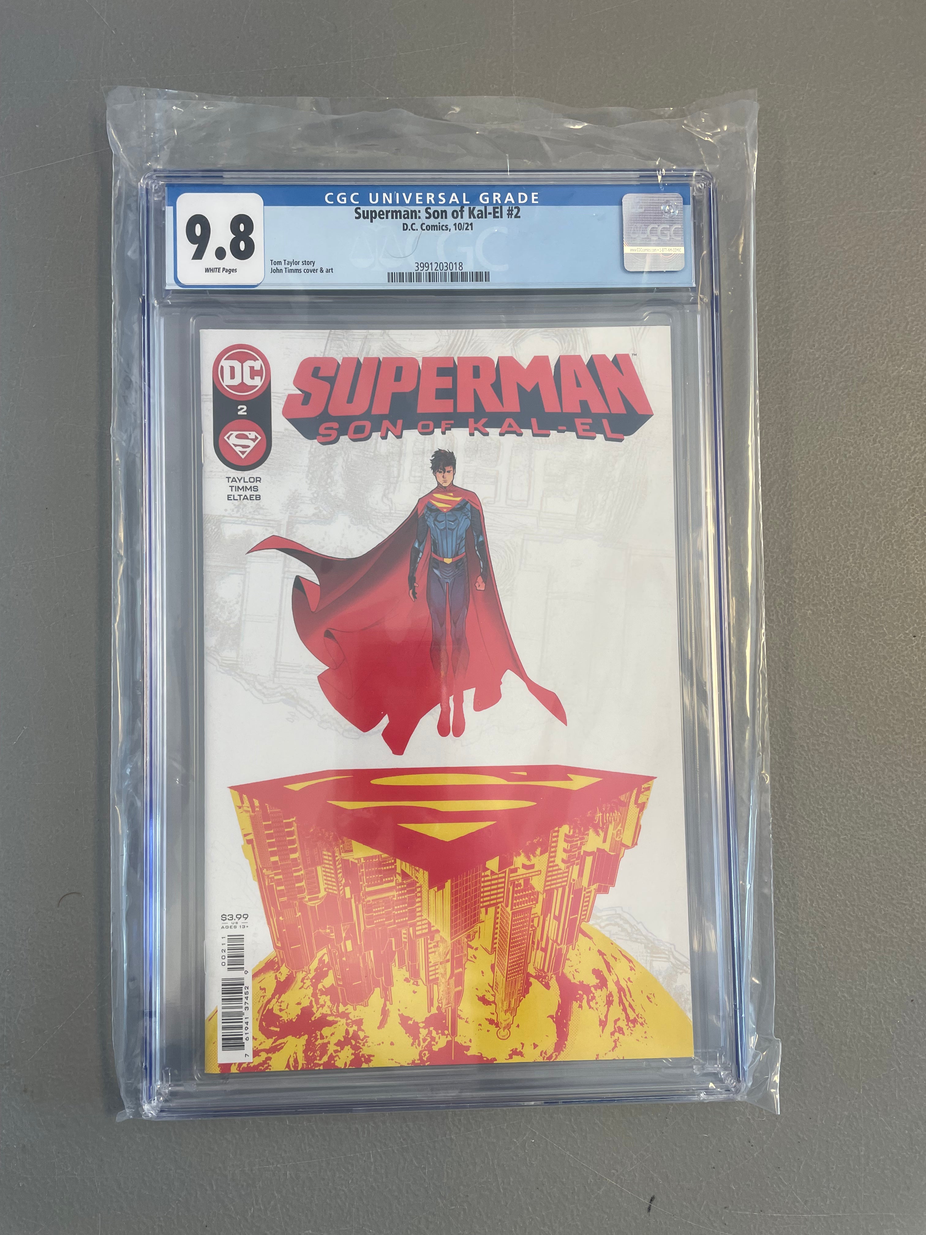 Superman: Son of Kal-El #2 CGC 9.8