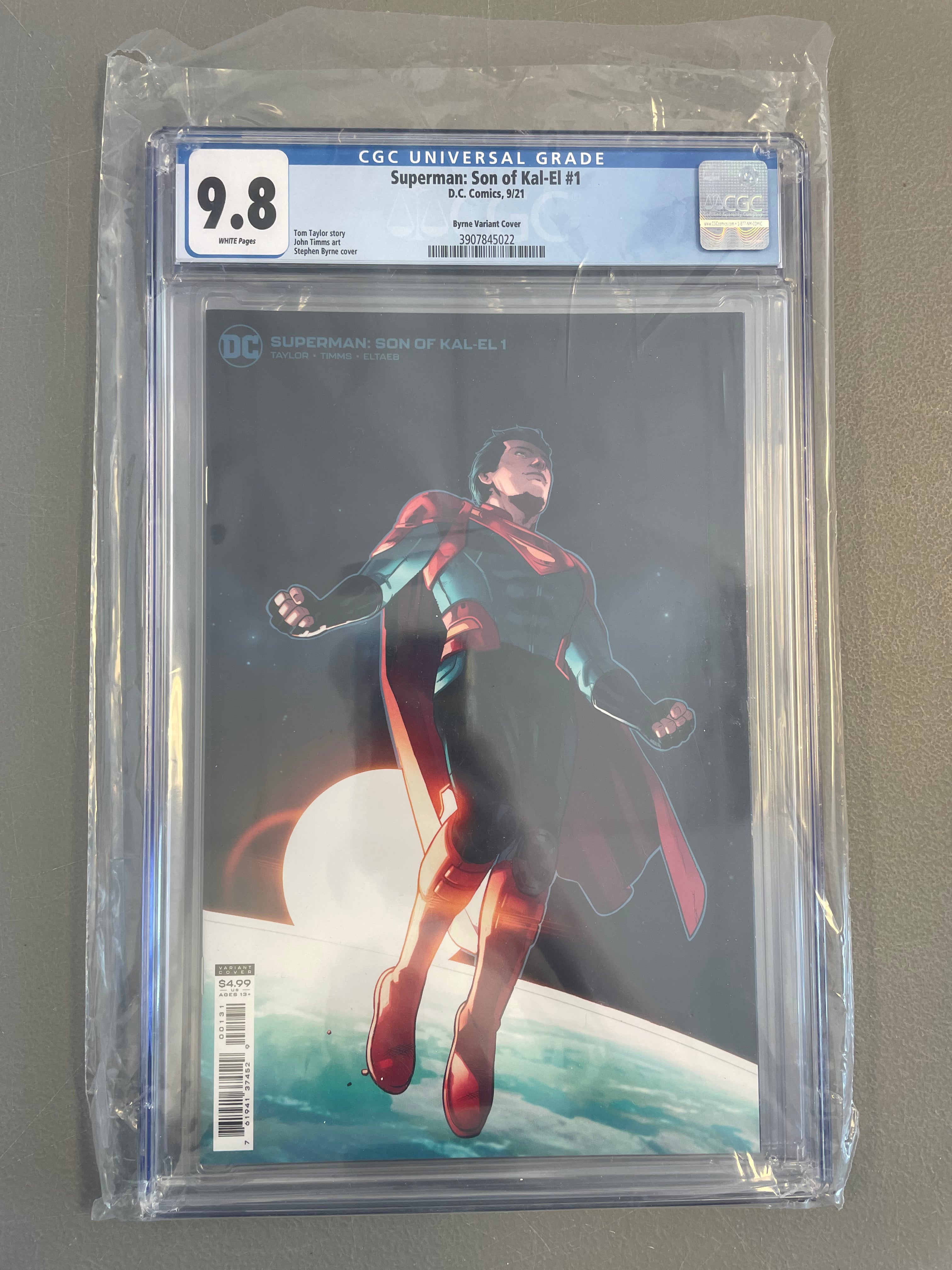 Superman: Son of Kal-El #1 Byrne Variant CGC 9.8